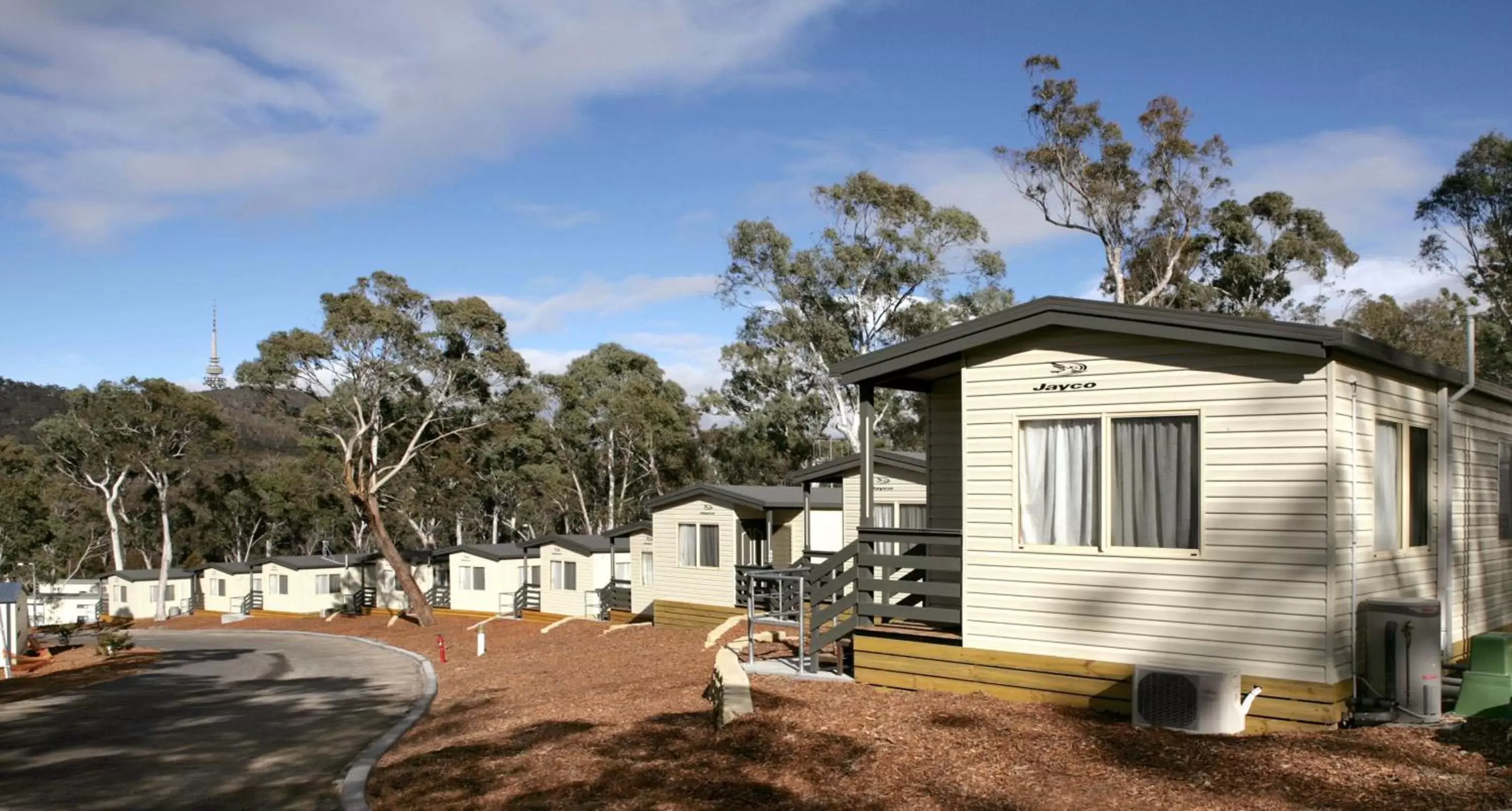 Garden view, Property Building in Alivio Tourist Park Canberra