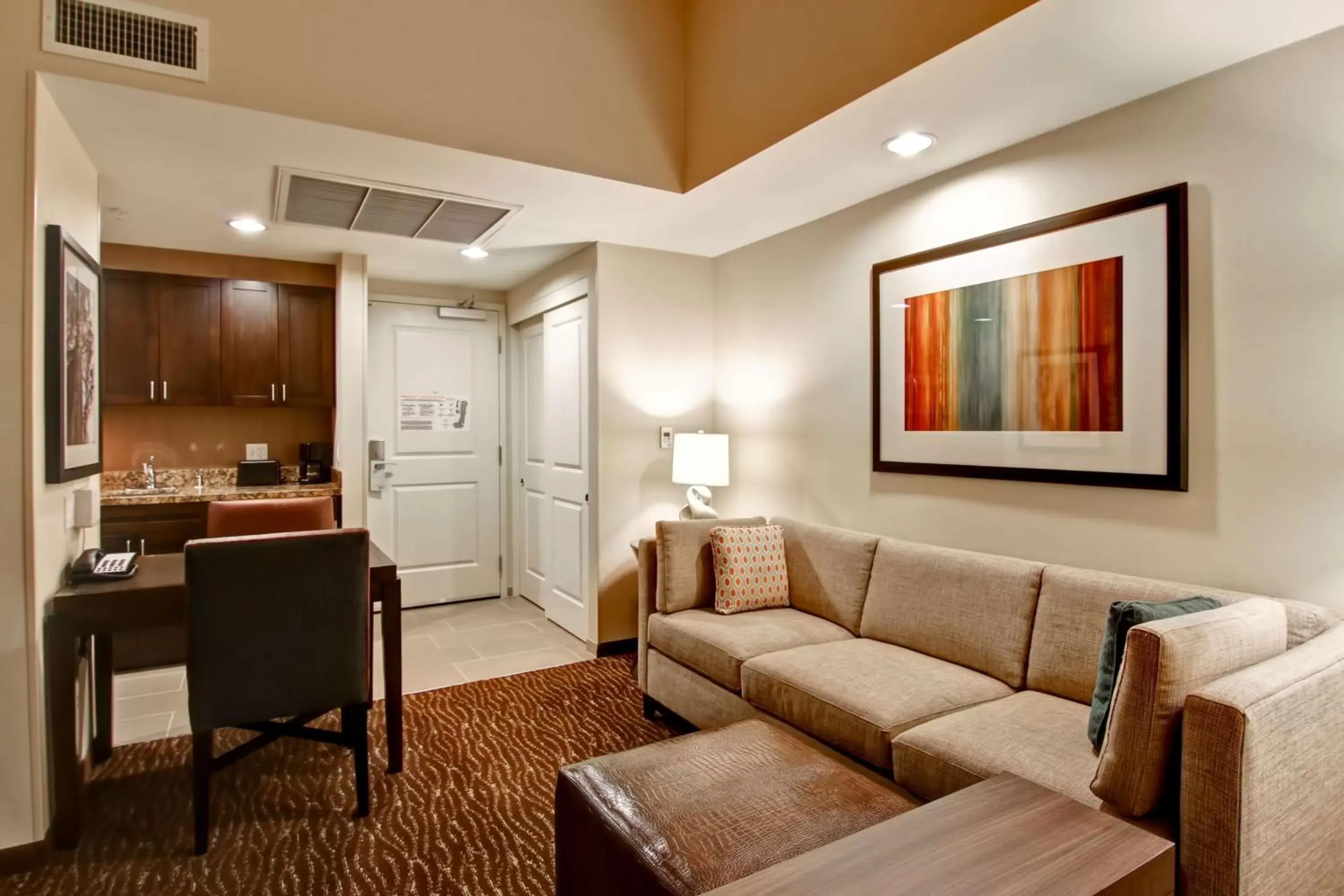 Living room, Seating Area in Homewood Suites by Hilton Palo Alto