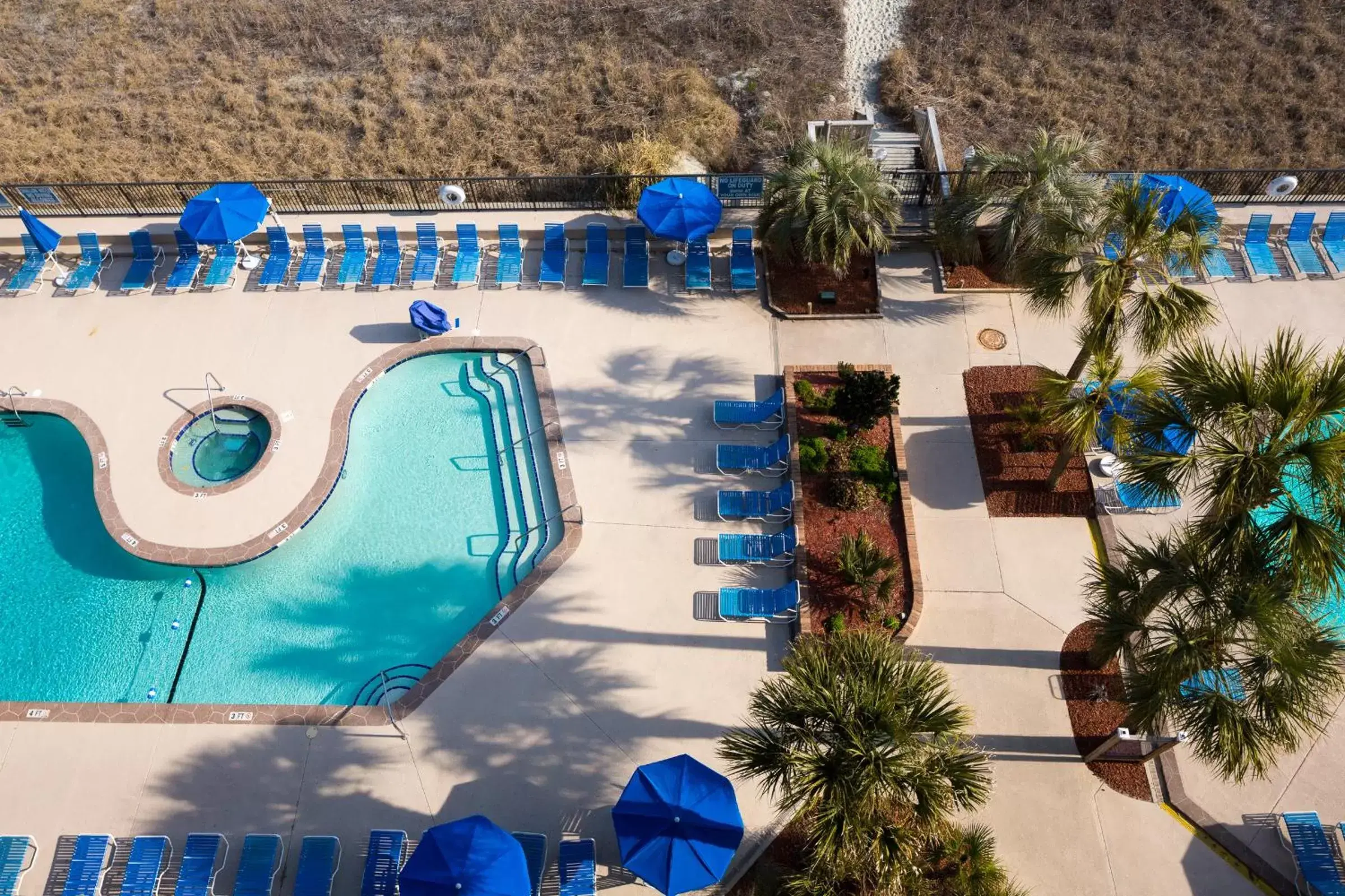 Pool View in Ocean Club Resort Myrtle Beach a Ramada by Wyndham