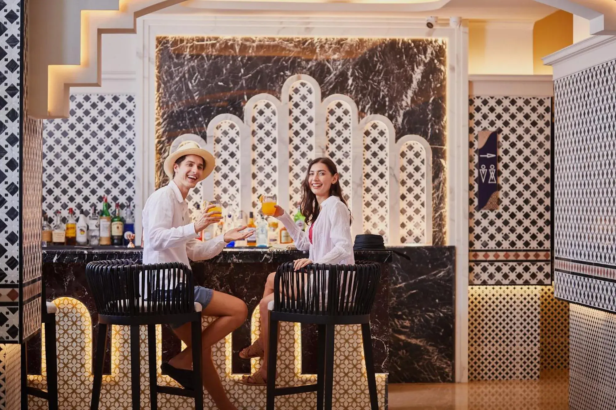 Lounge or bar in Valia Hotel Bangkok