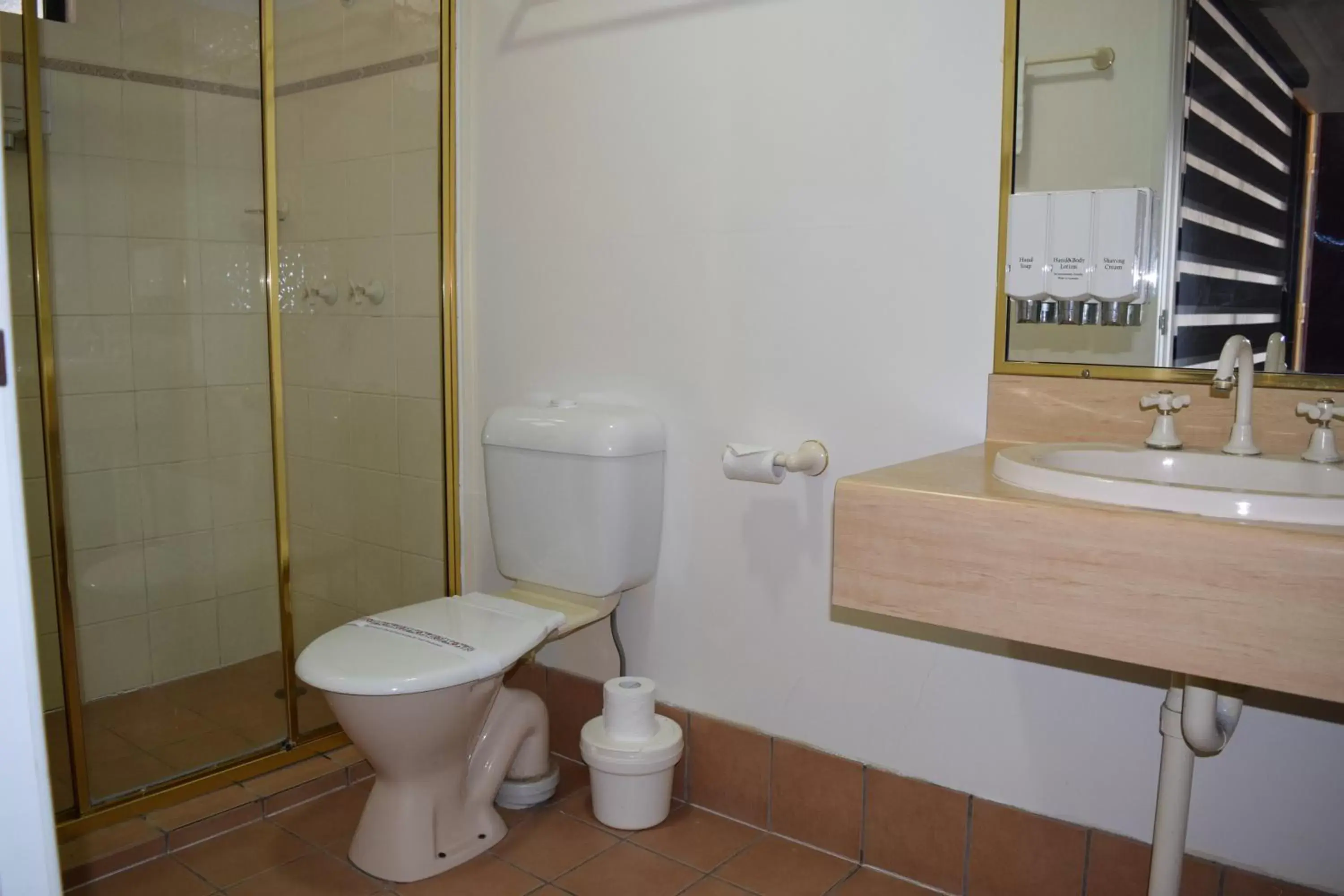 Shower, Bathroom in Warwick Vines Motel
