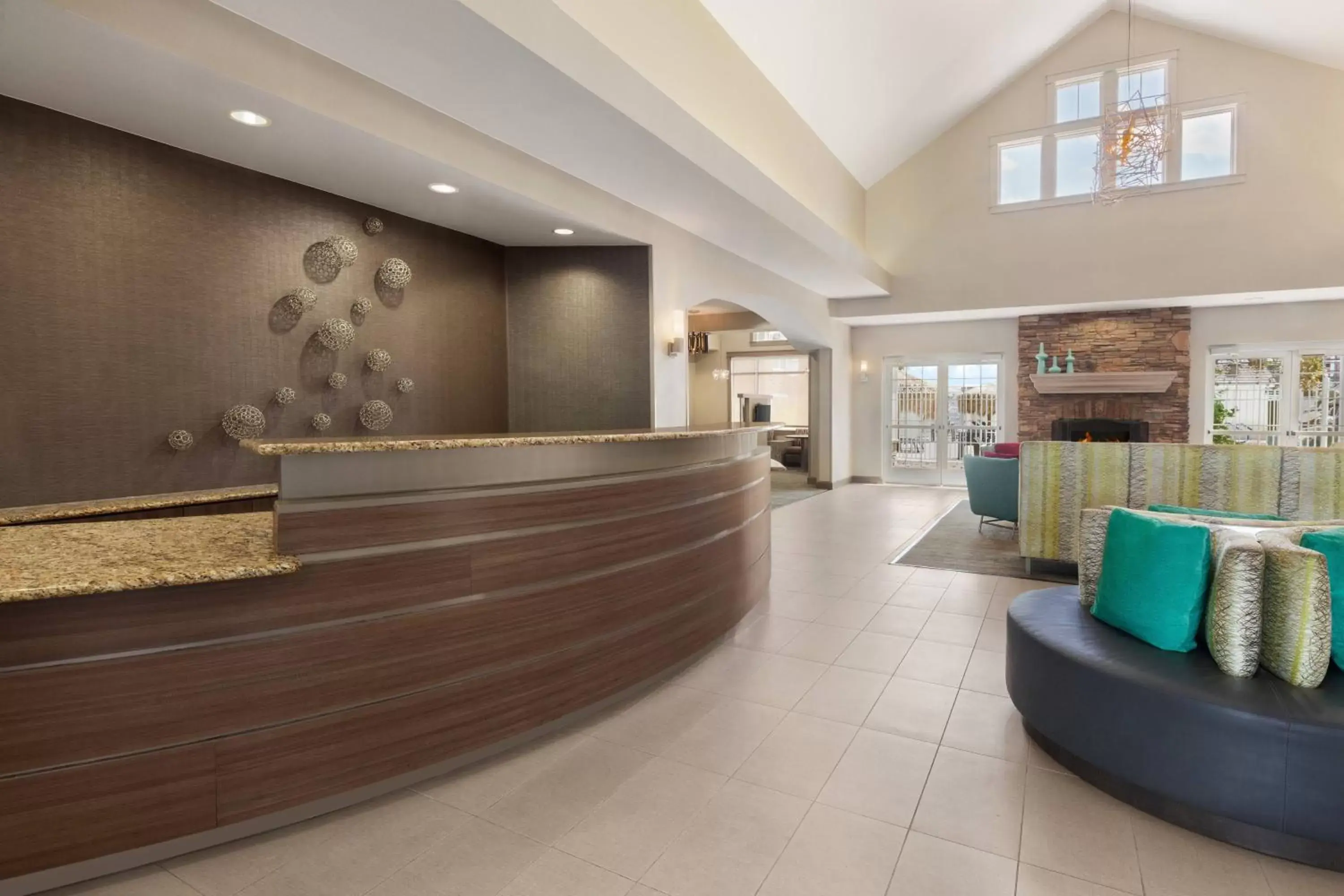 Lobby or reception, Lobby/Reception in Residence Inn By Marriott Las Vegas Stadium Area