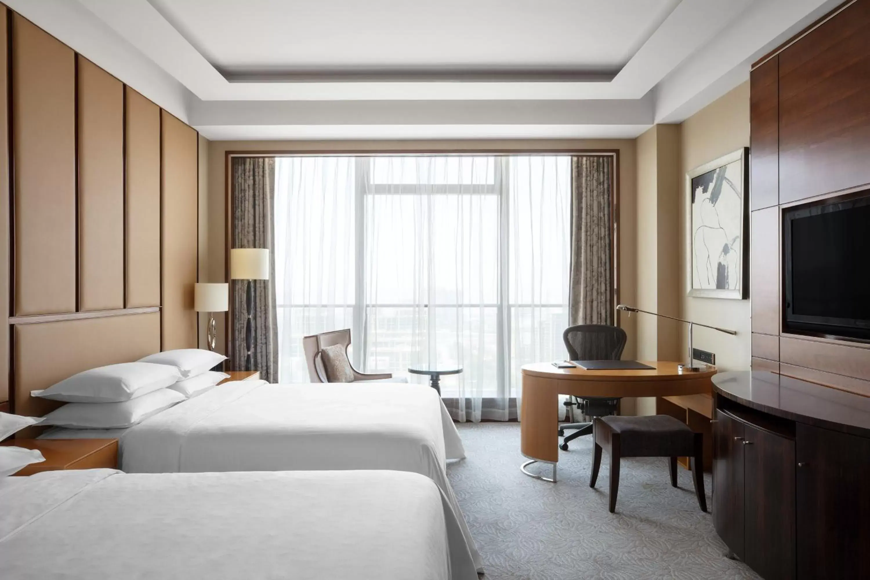 Photo of the whole room in Sheraton Qingdao Jiaozhou Hotel