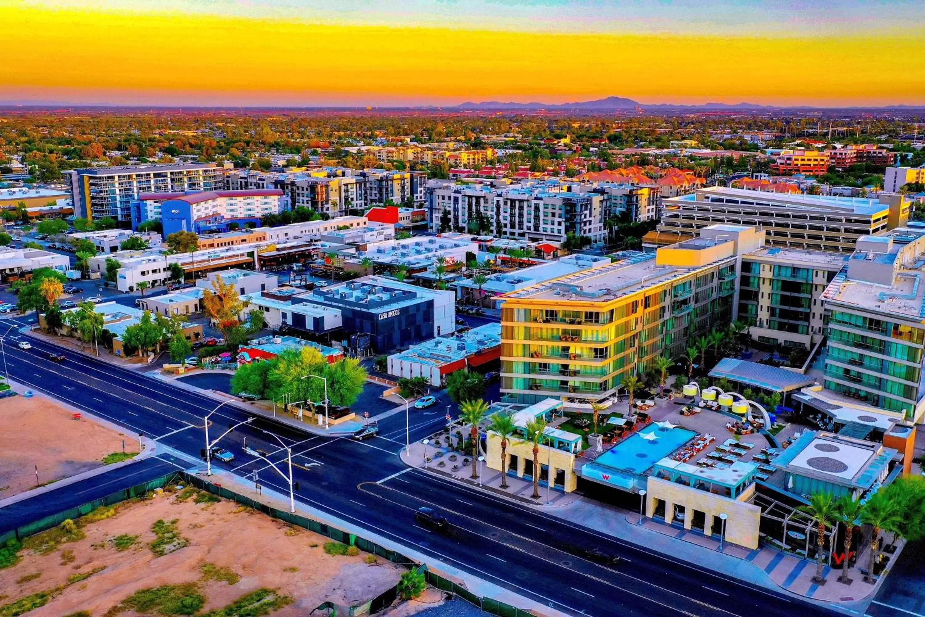 Property building, Bird's-eye View in W Scottsdale