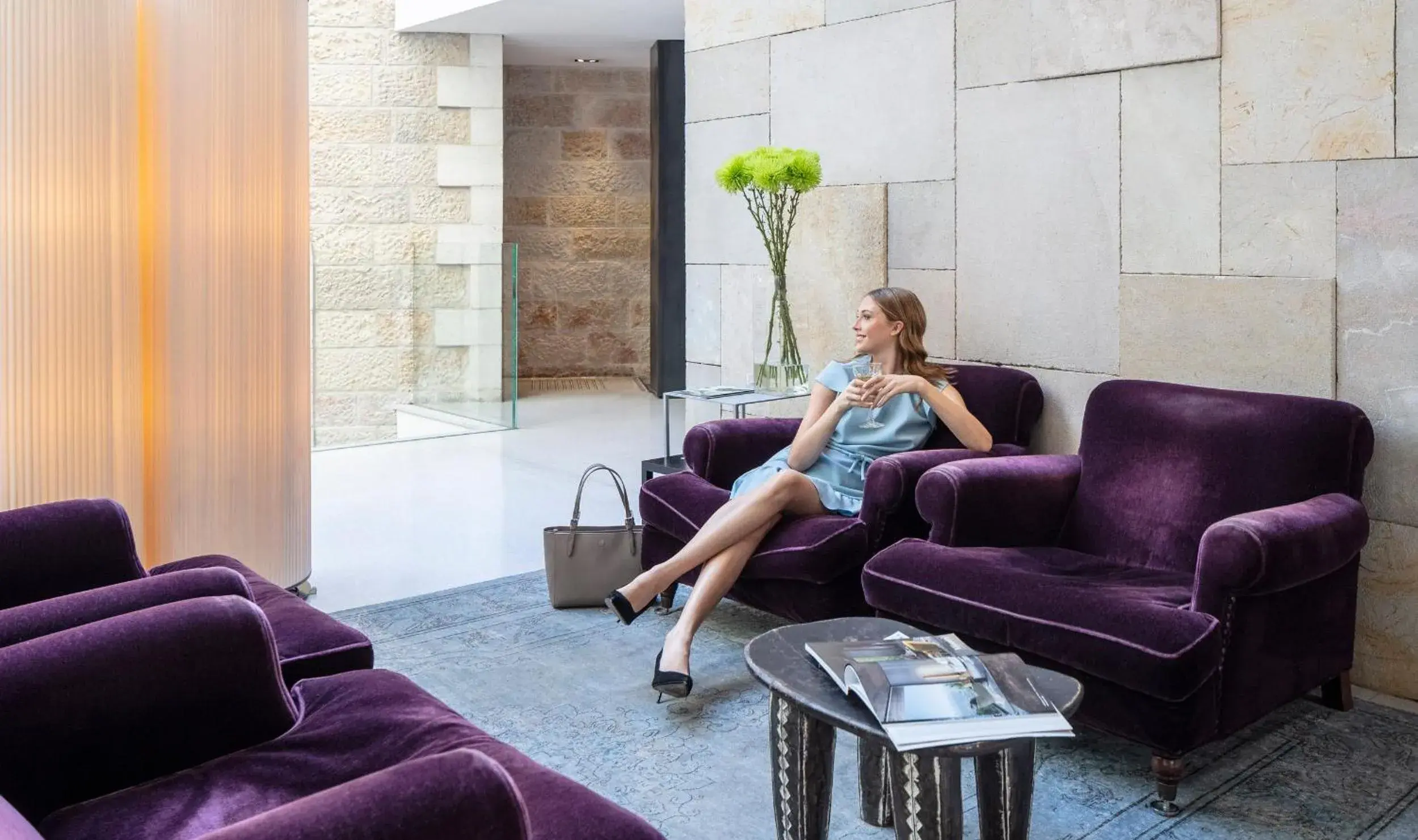 Lobby or reception in Mamilla Hotel