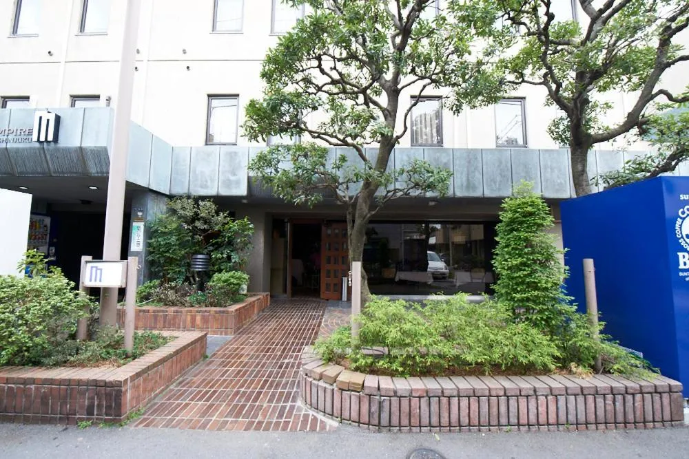 Facade/entrance in Hotel Empire in Shinjuku