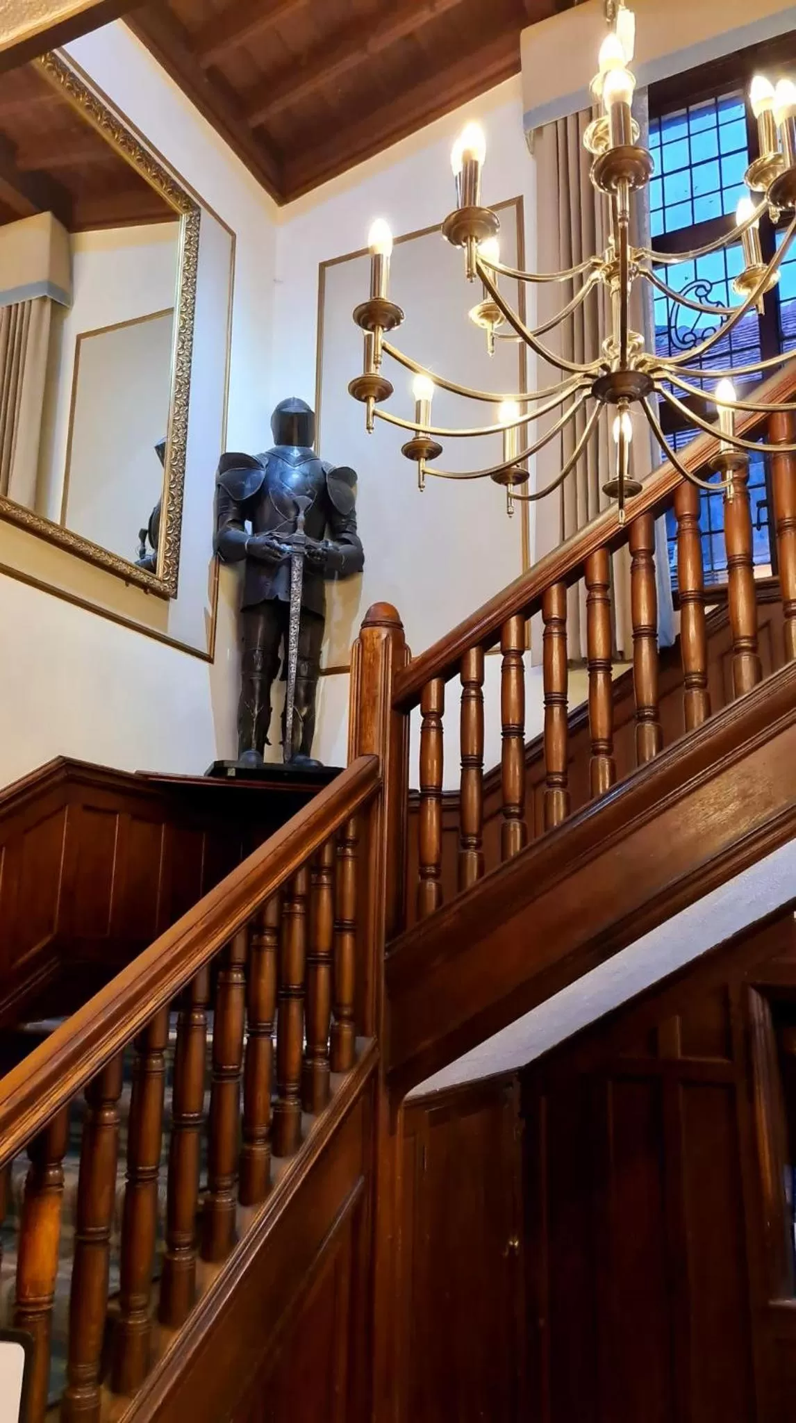 Decorative detail in Farnham House Hotel