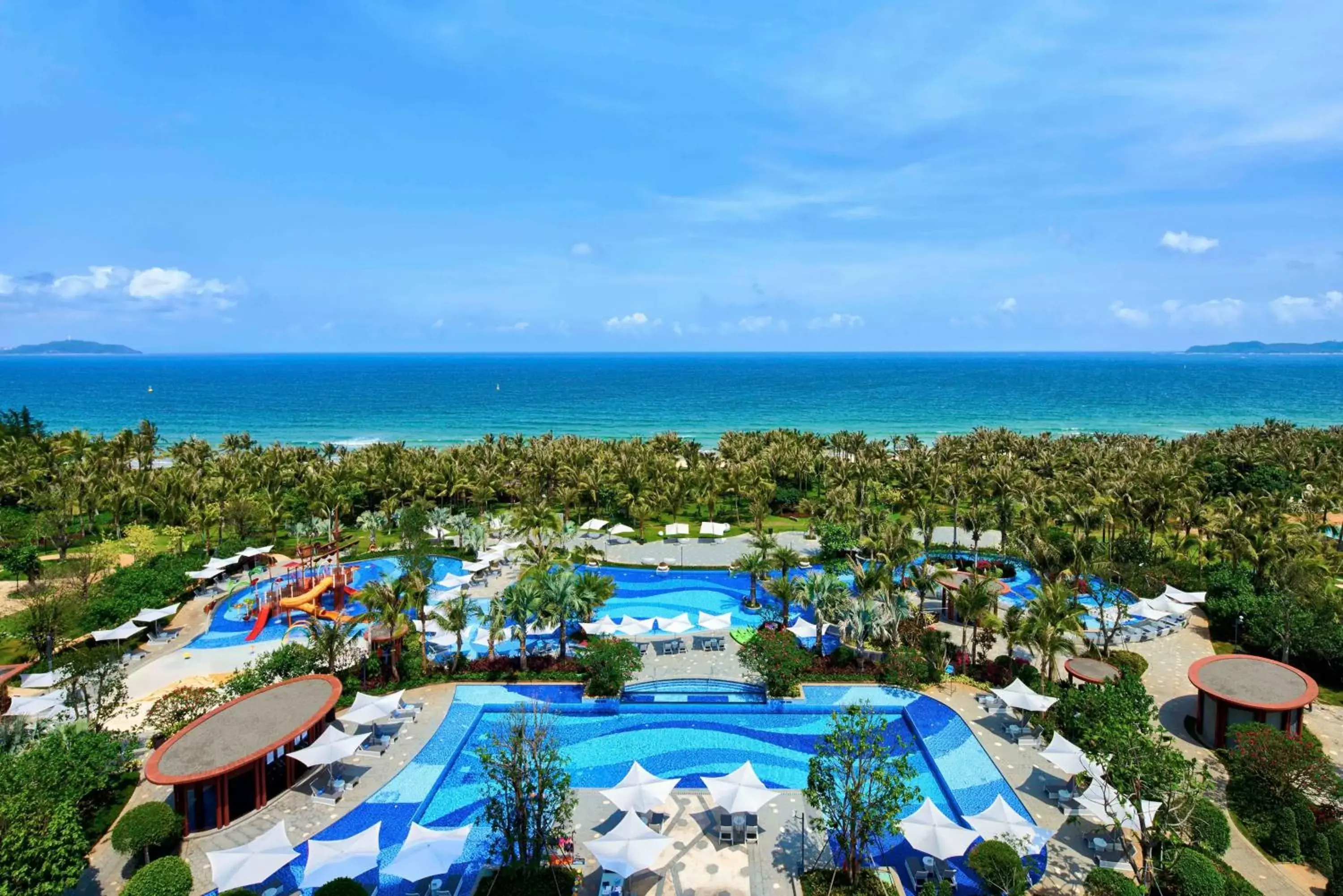 Swimming pool, Pool View in Crowne Plaza Sanya Haitang Bay Resort, an IHG Hotel