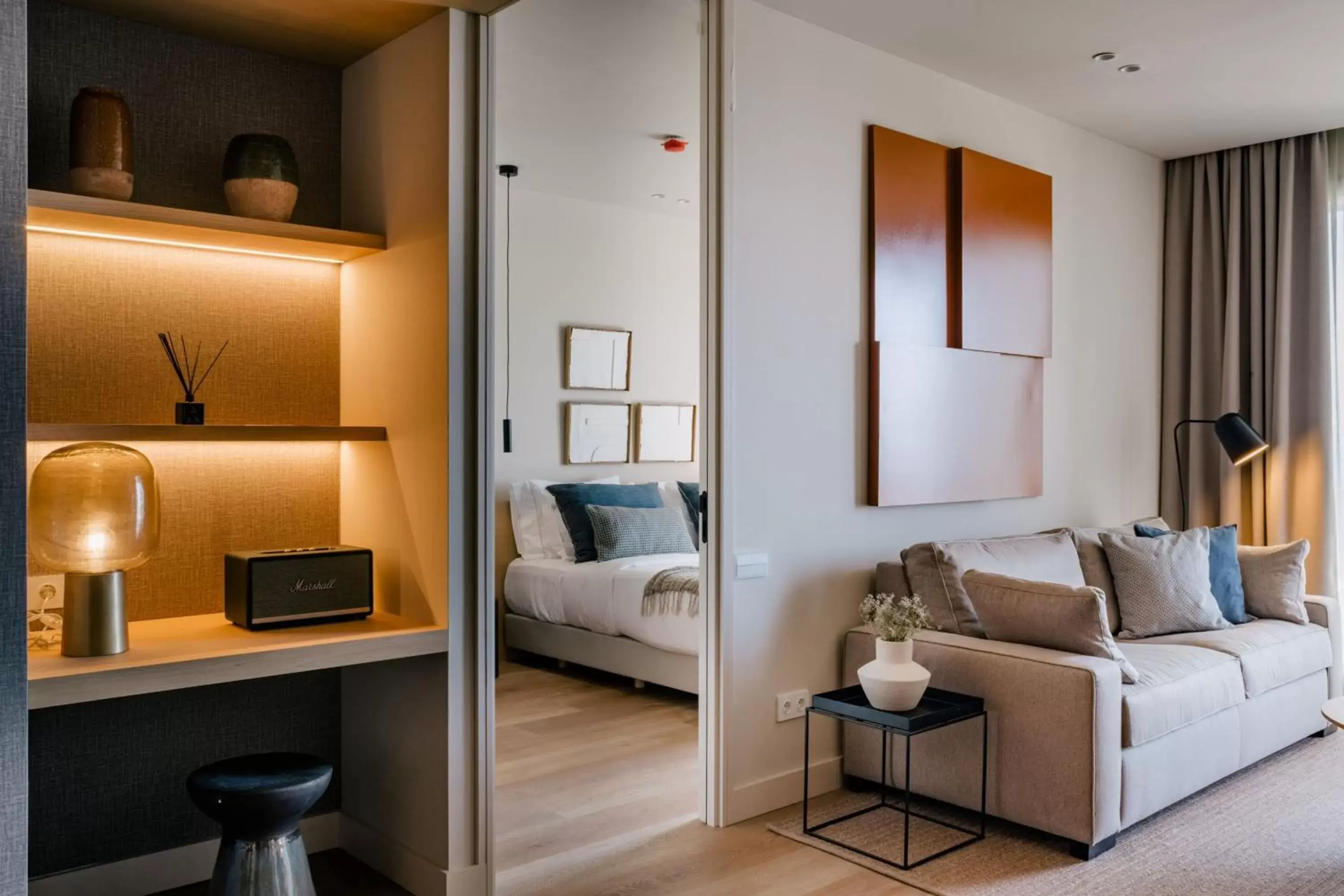 Bedroom, Seating Area in Sabàtic Sitges Hotel, Autograph Collection