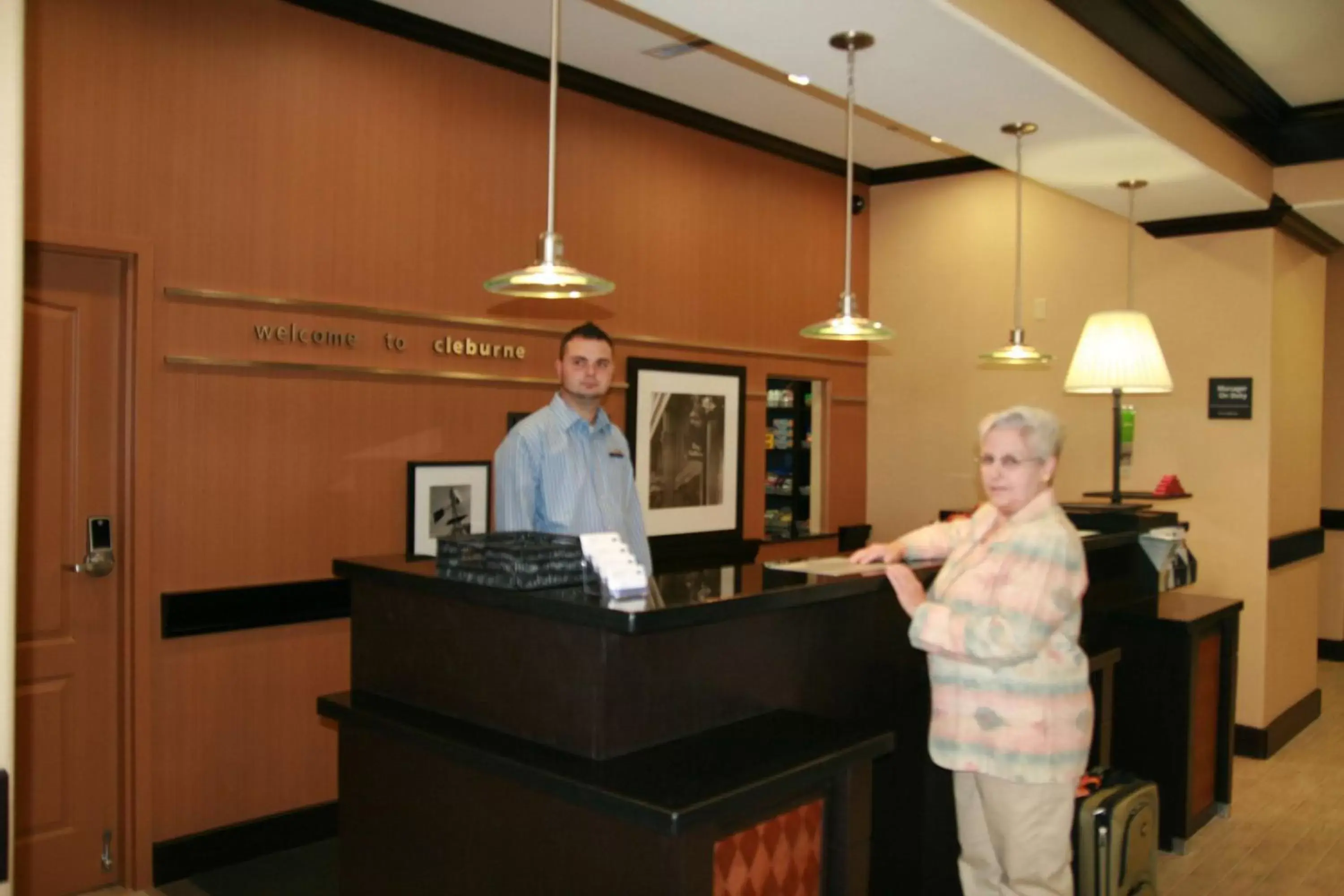 Lobby or reception, Lobby/Reception in Hampton Inn & Suites Cleburne