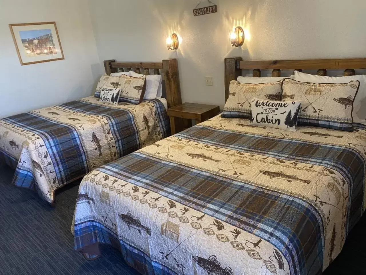 Bedroom, Bed in South Platte Cabins & Kennels
