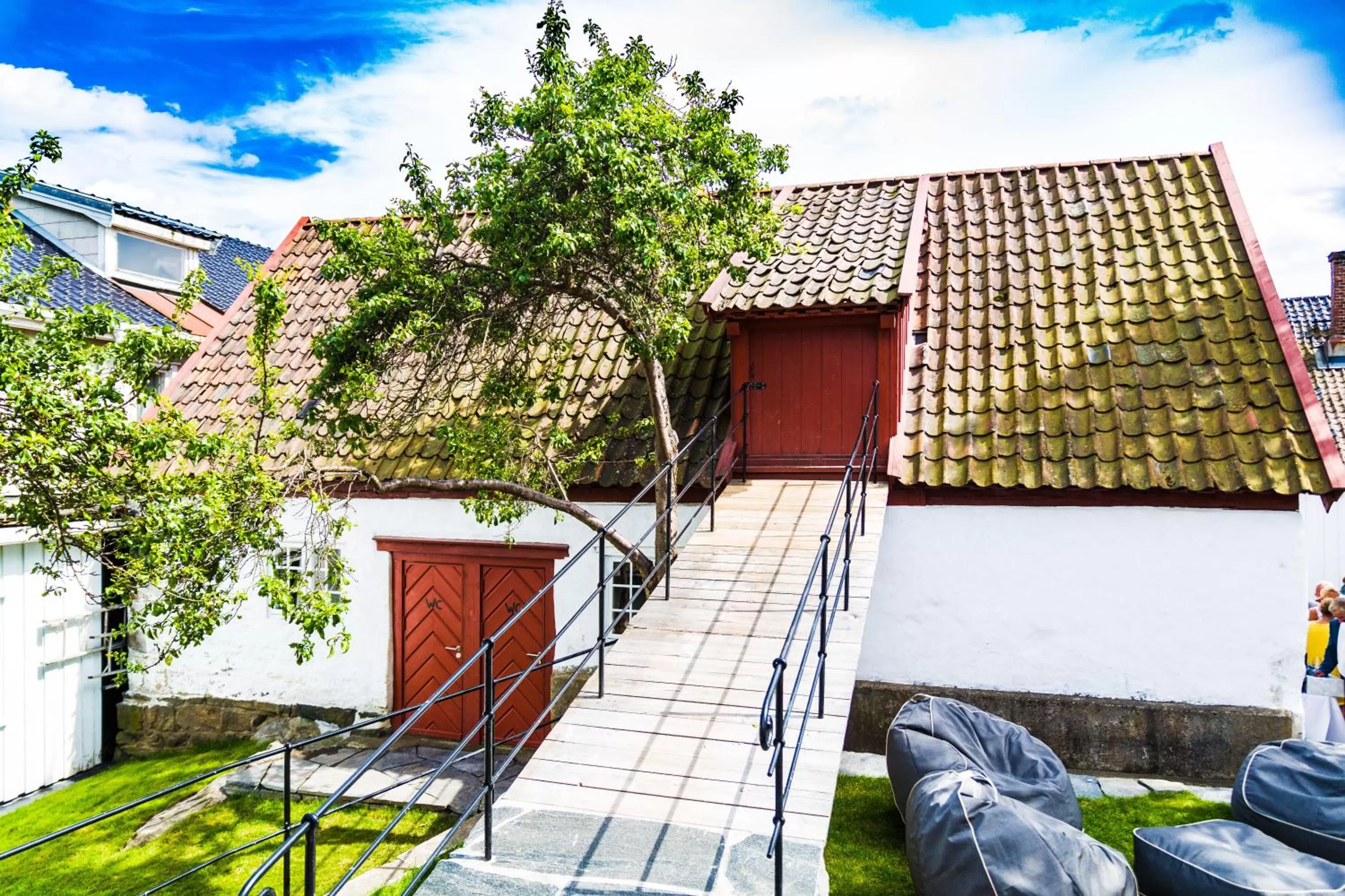 Garden in Tollboden Hotell - Unike Hoteller