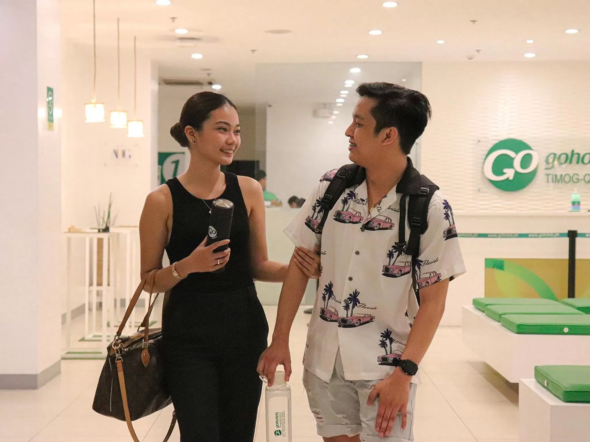 People in Go Hotels Timog