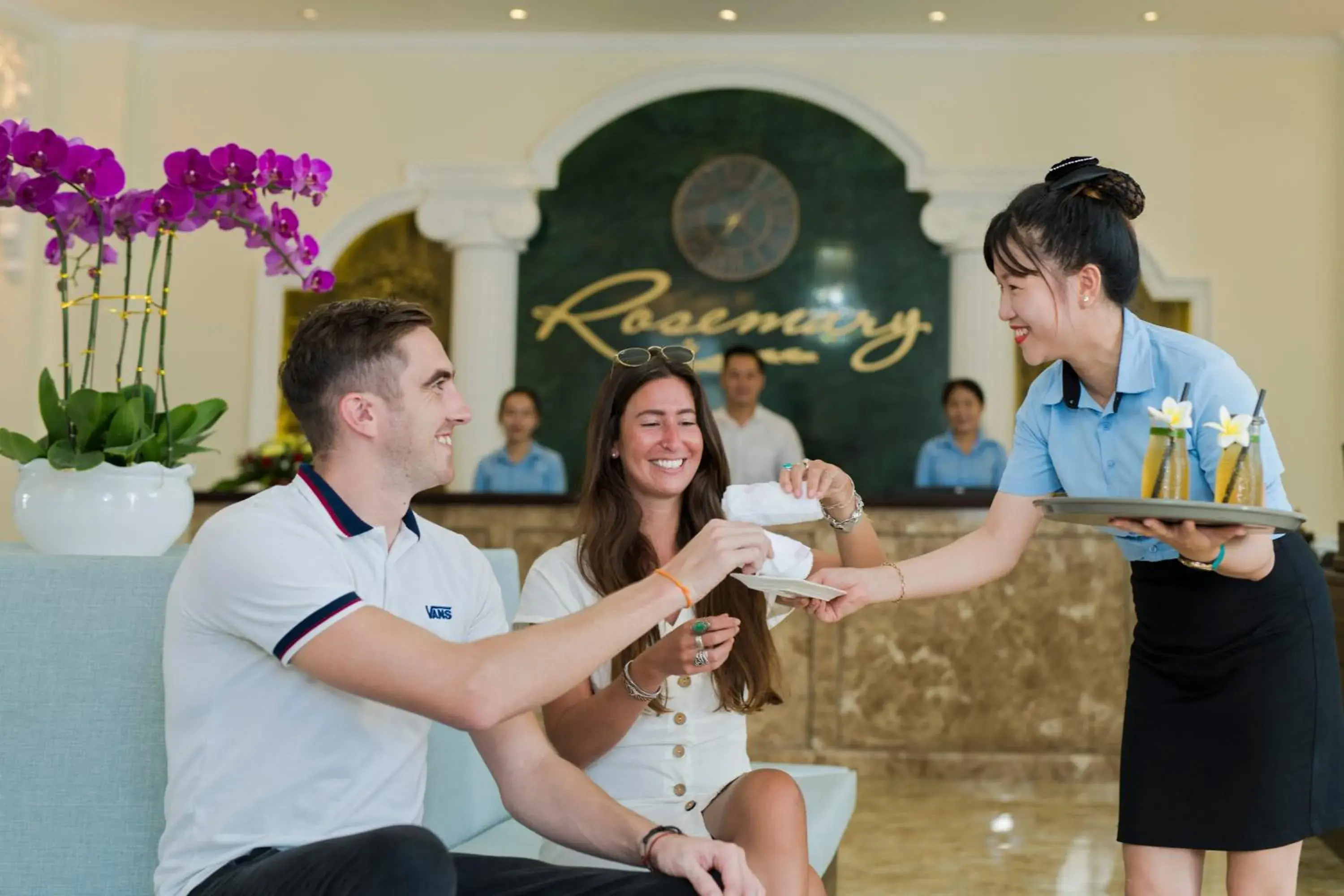 Lobby or reception in Hoi An Rosemary Boutique Hotel & Spa