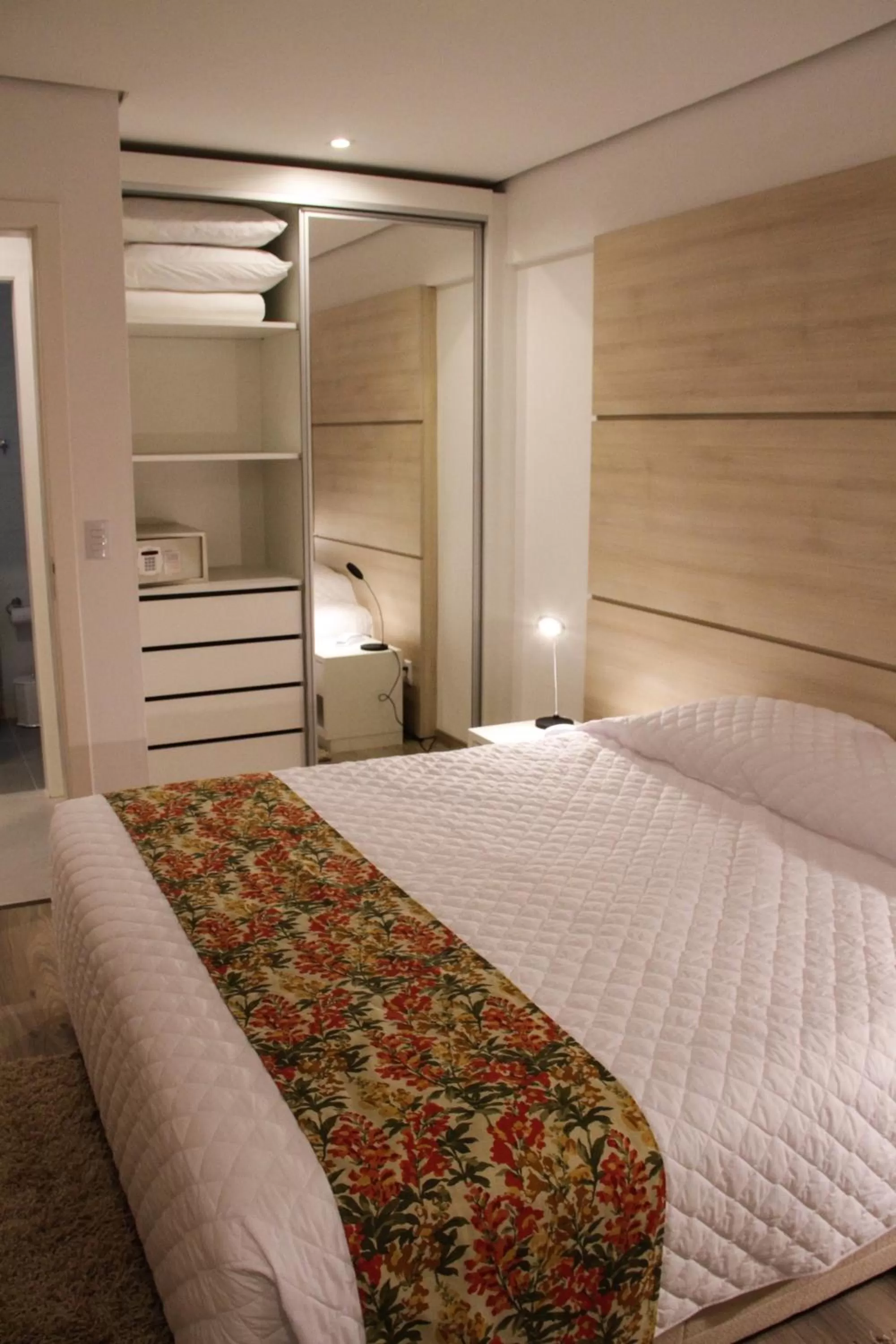 Bed in M Tower Hotel