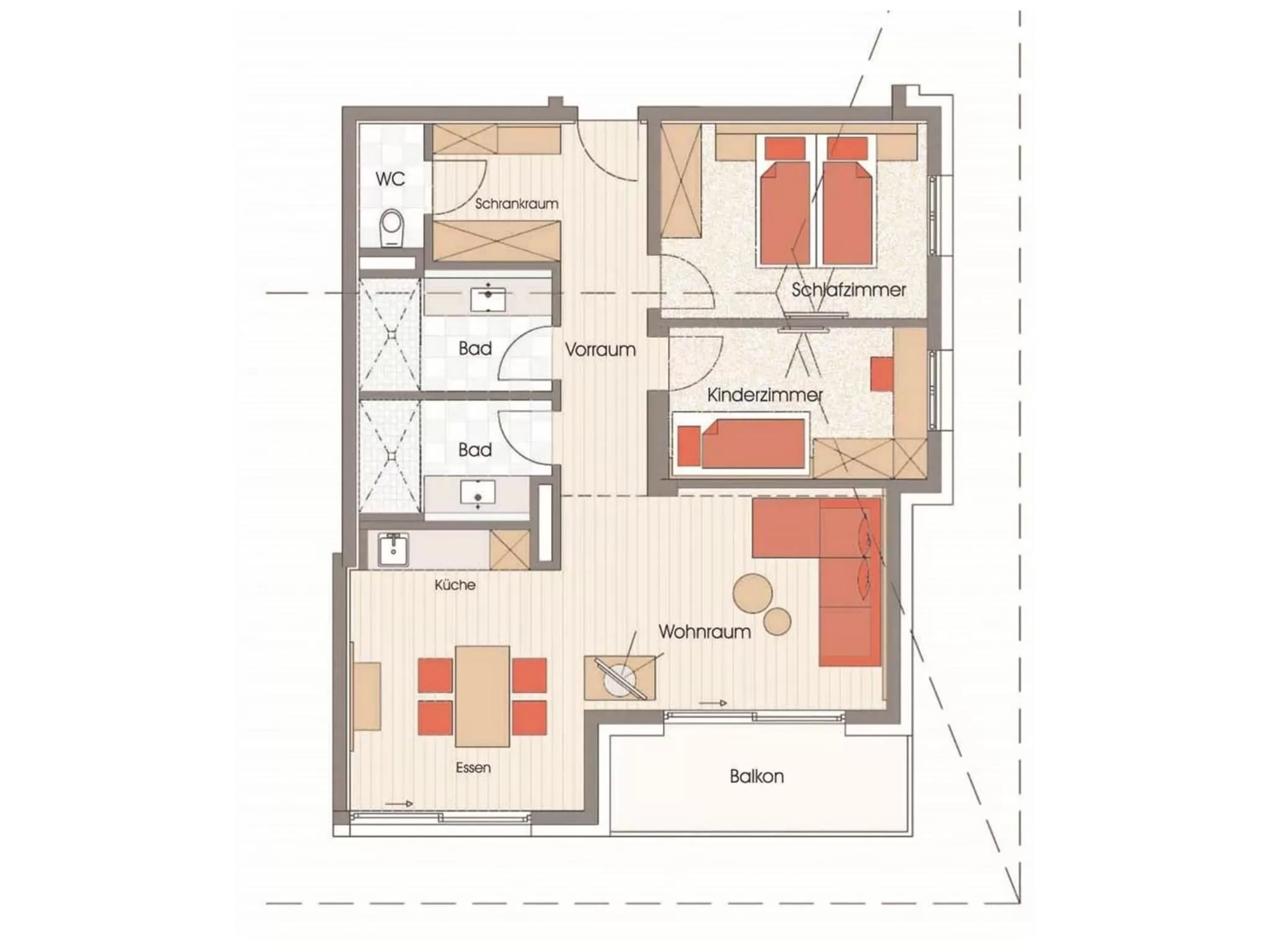 Photo of the whole room in Sendlhofer's