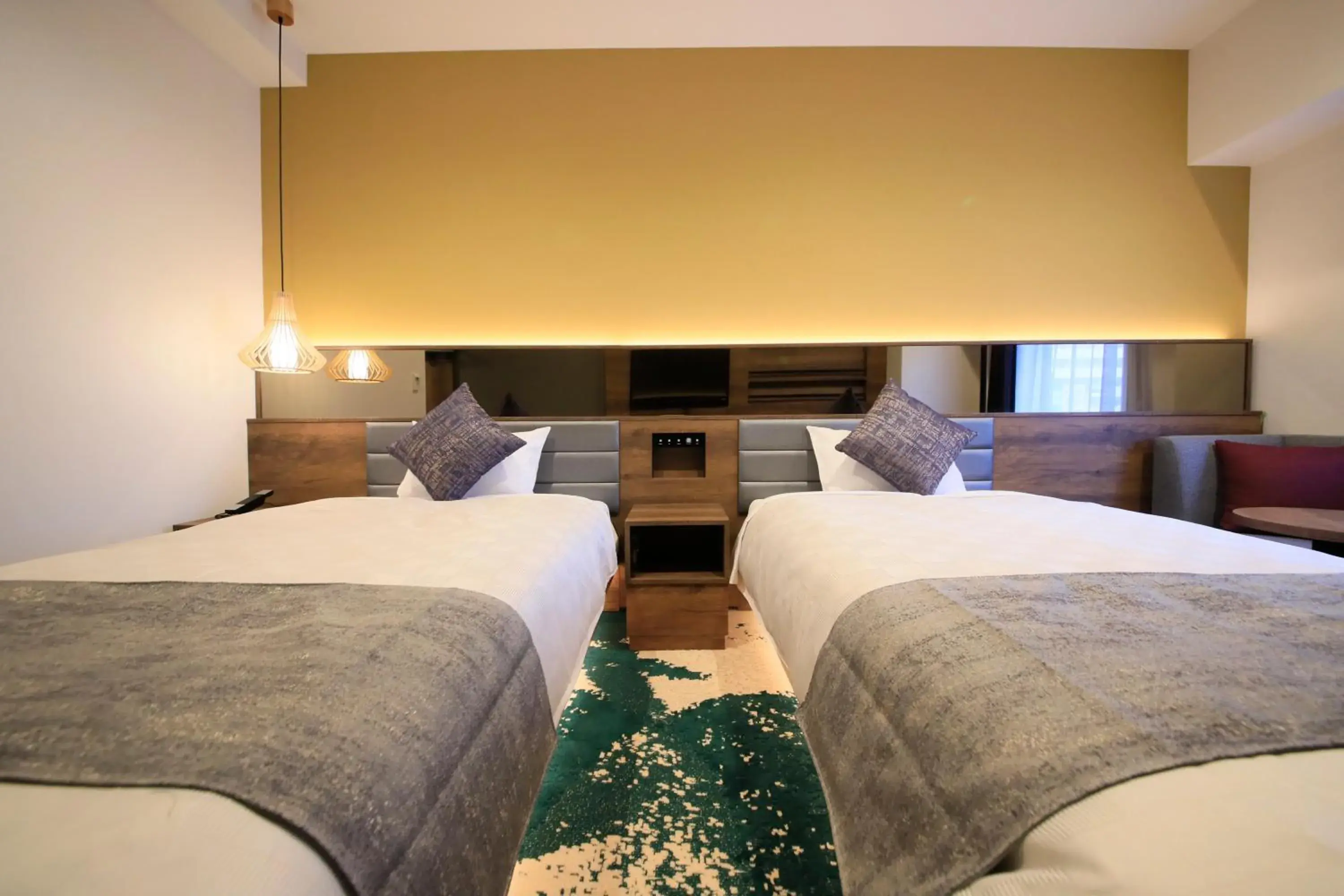 Bed in Quintessa Hotel Fukuoka Tenjin Minami