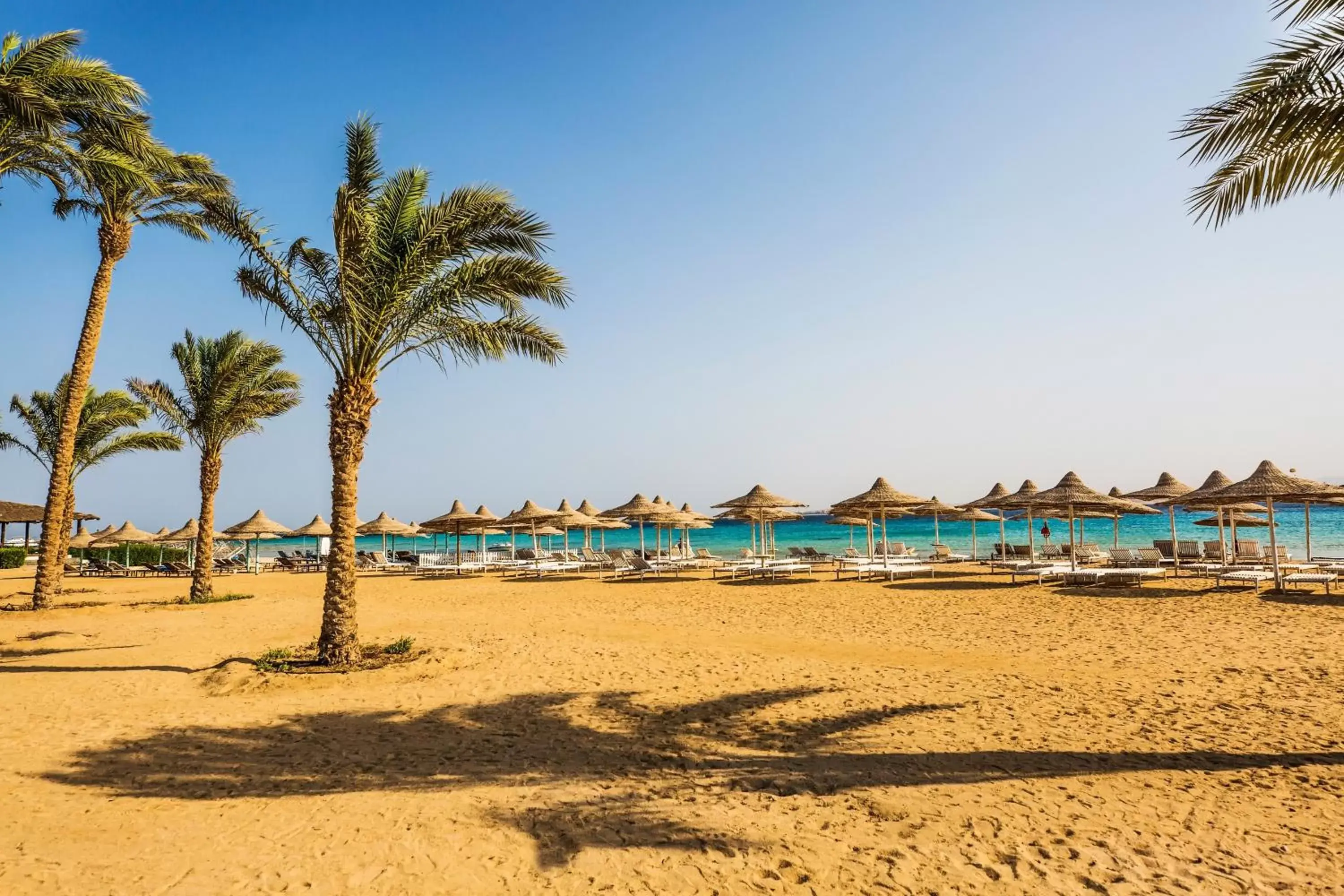 Beach in Pyramisa Beach Resort Sahl Hasheesh