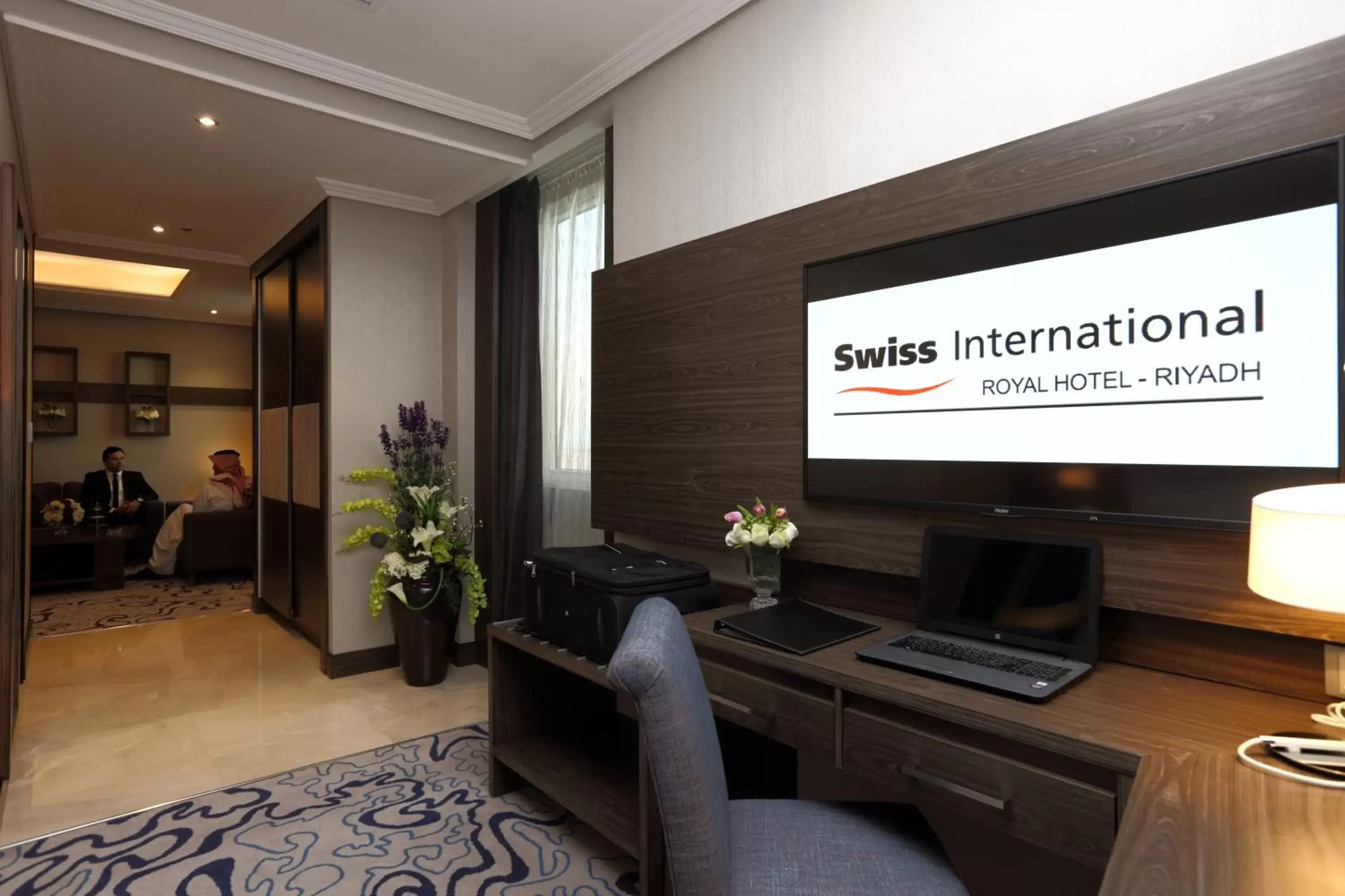 Guests, TV/Entertainment Center in Swiss International Royal Hotel Riyadh