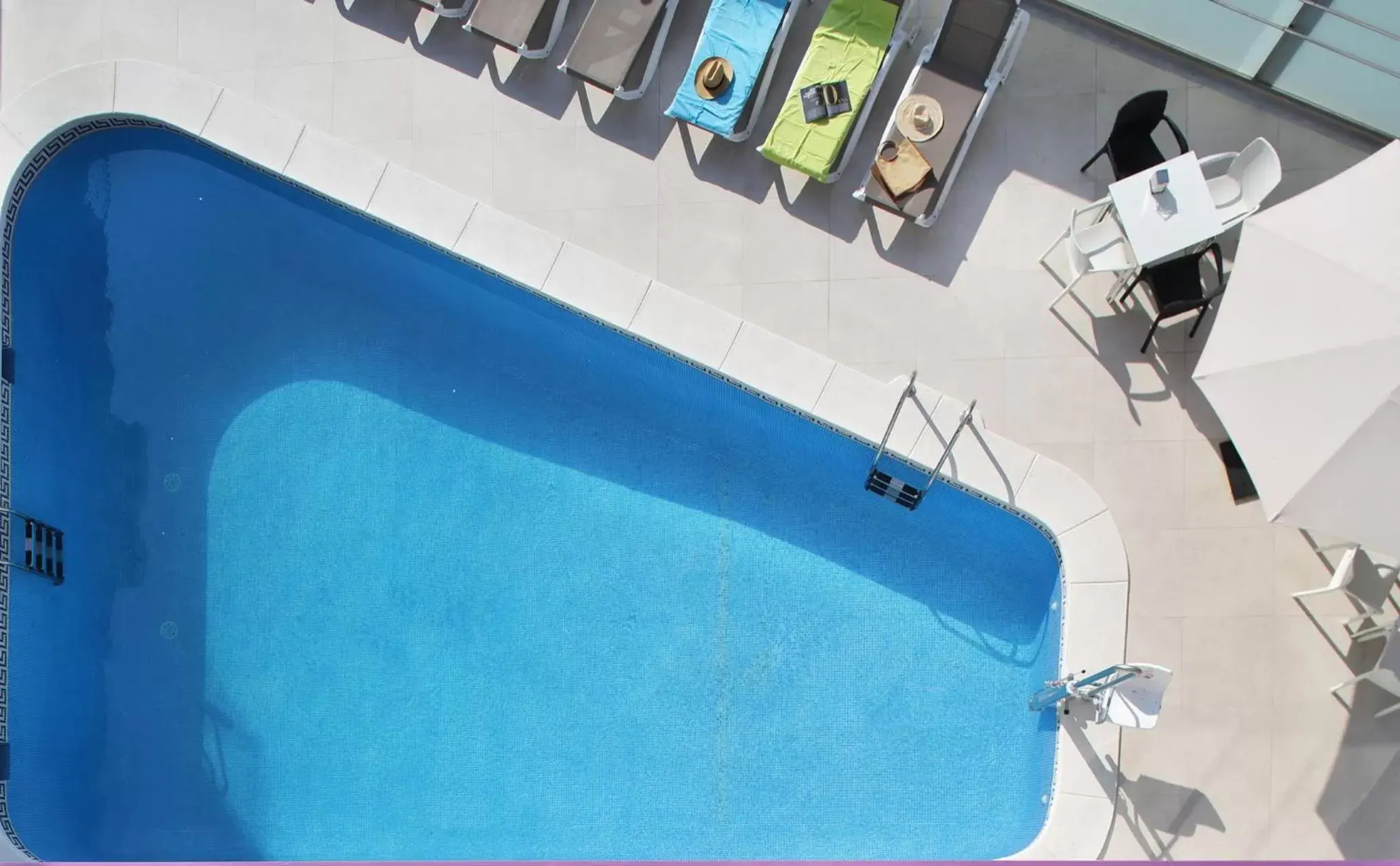 Swimming pool, Pool View in Hotel Brasil