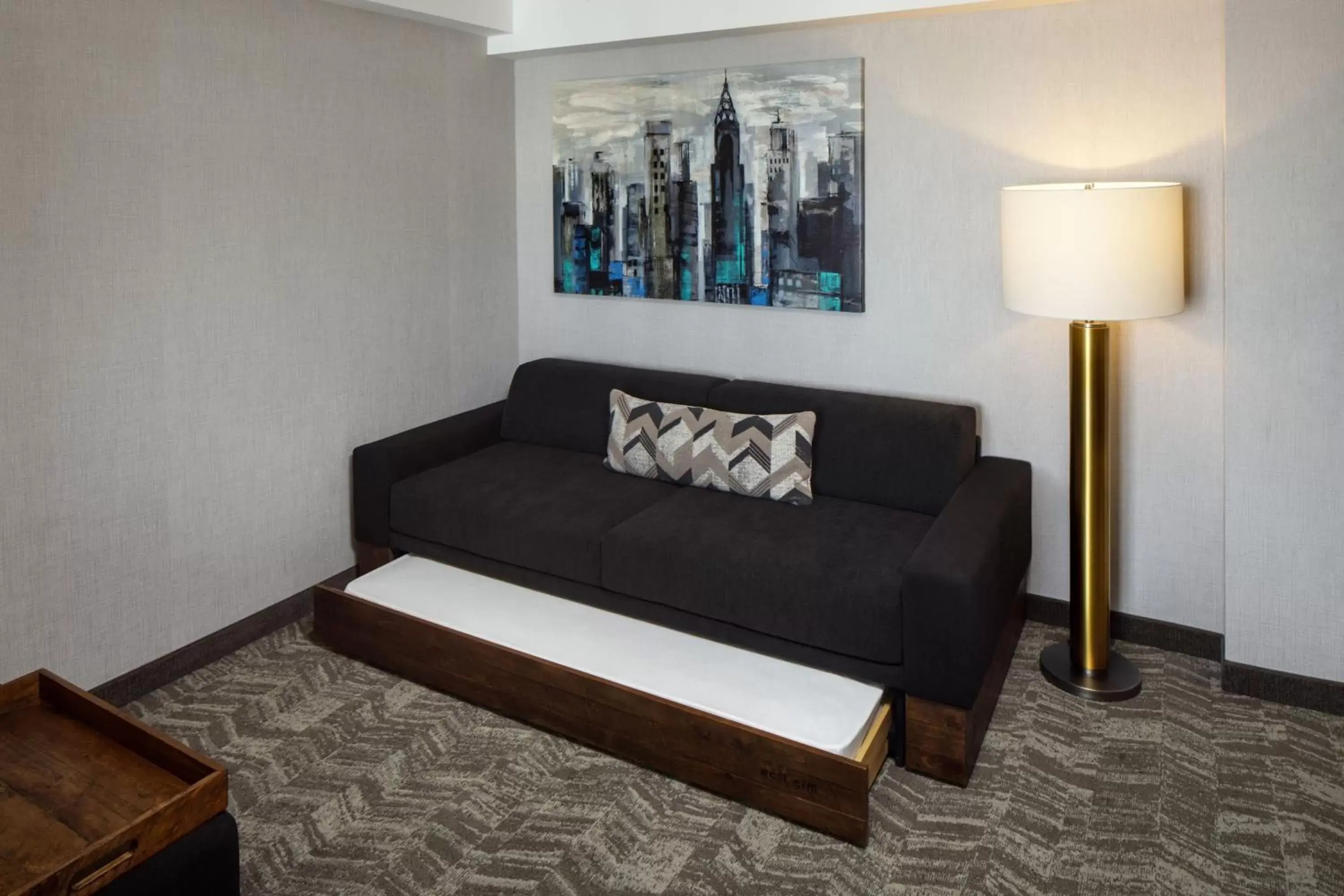 Bedroom, Seating Area in SpringHill Suites by Marriott New York JFK Airport Jamaica