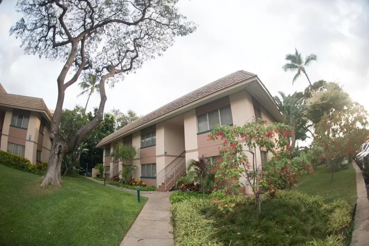 Property building, Garden in BeachFront Kihei Kai Nani - Maui Vista Deluxe Condos