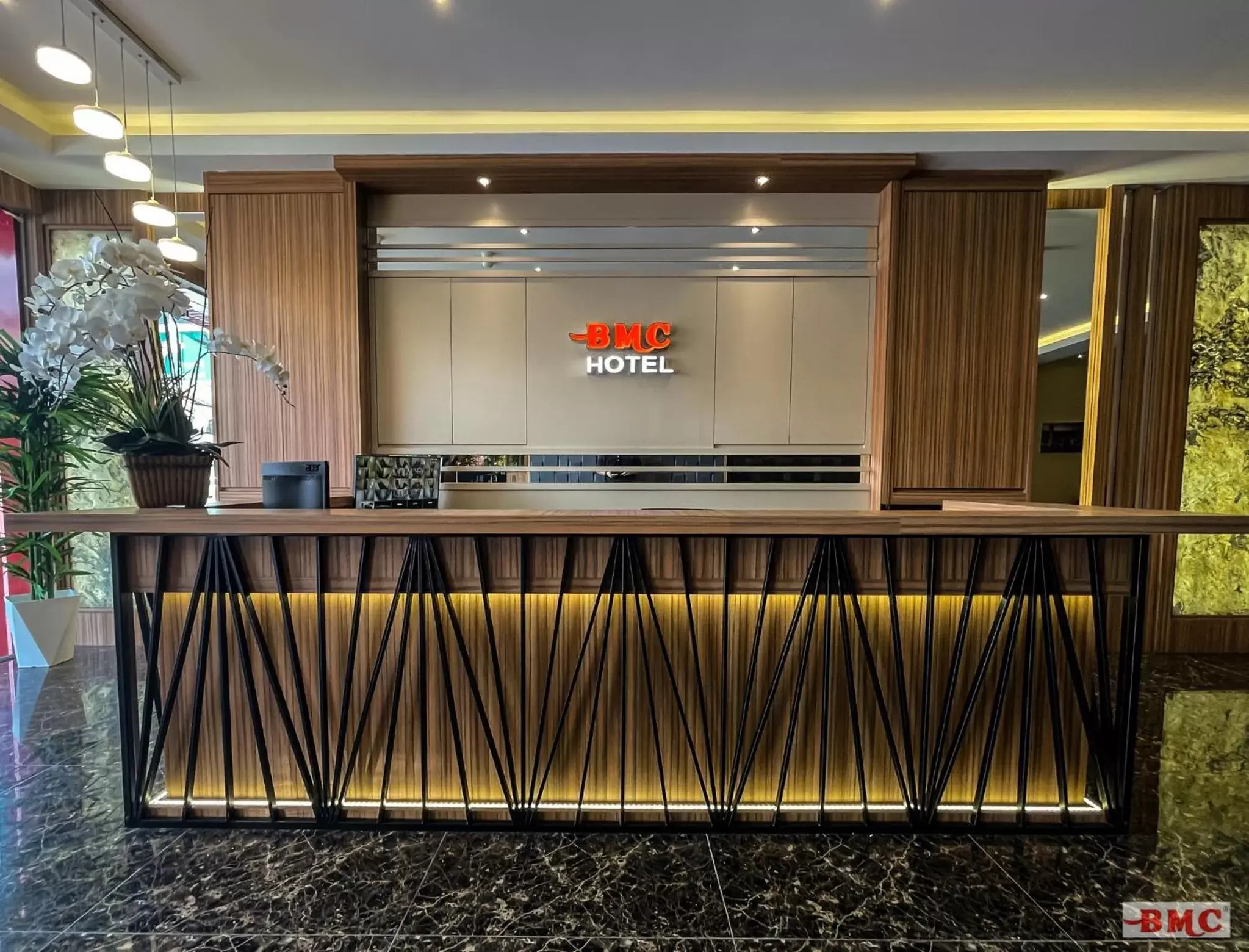 Lobby or reception in BMC Hotel