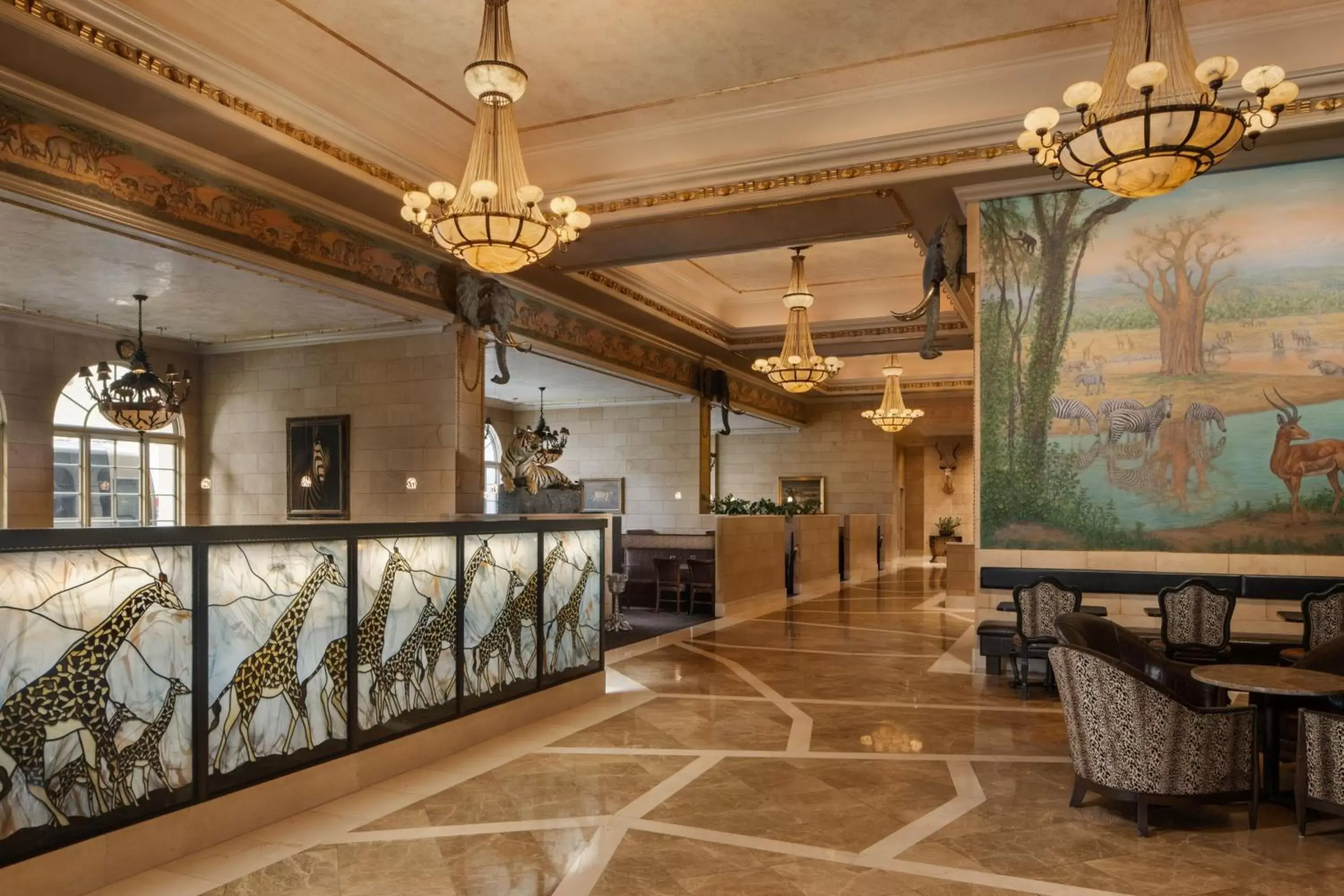 Lobby or reception in The Davenport Tower, Autograph Collection Lobby or reception in The Davenport Tower, Autograph Collection