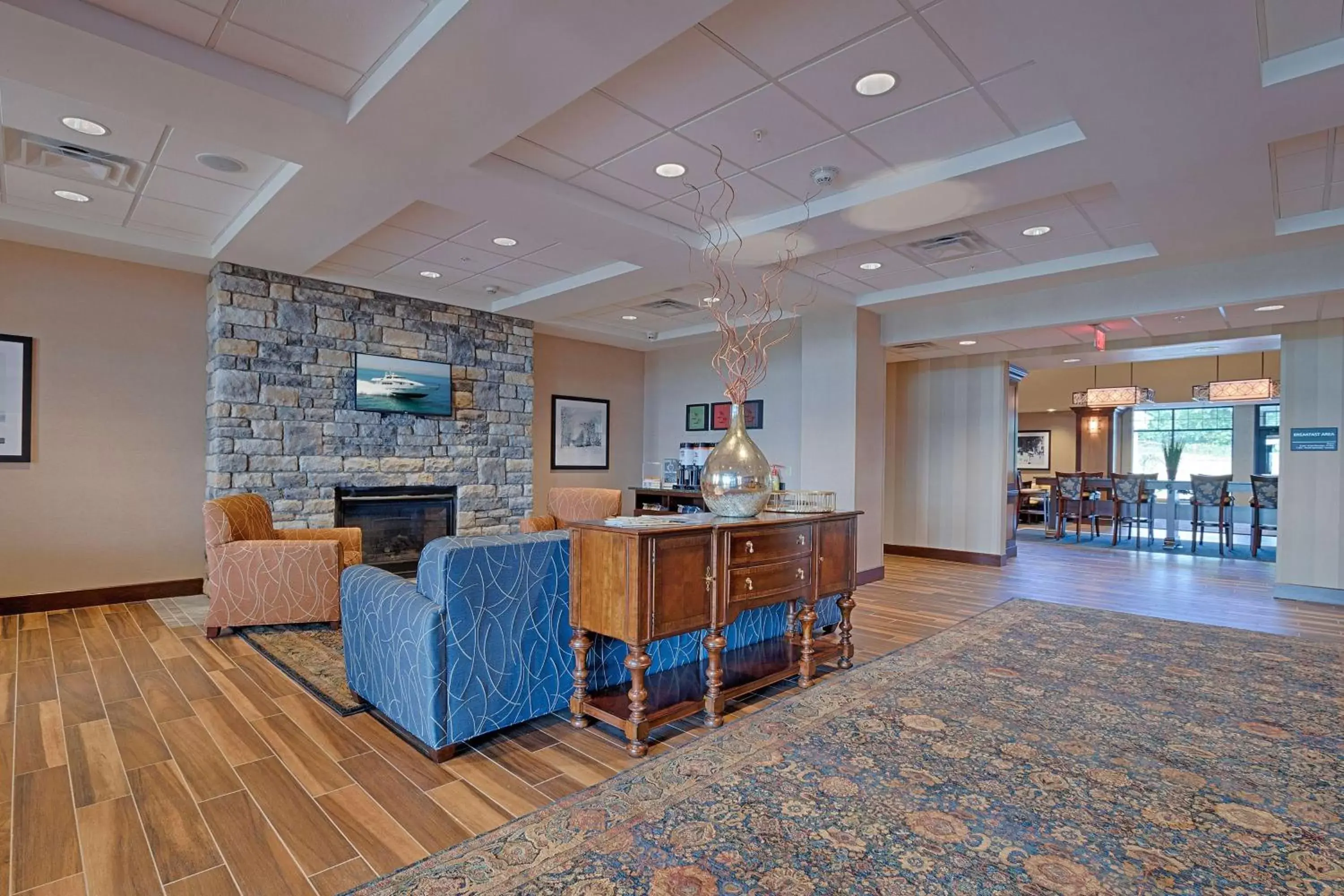 Lobby or reception in Hampton Inn & Suites Cazenovia, NY