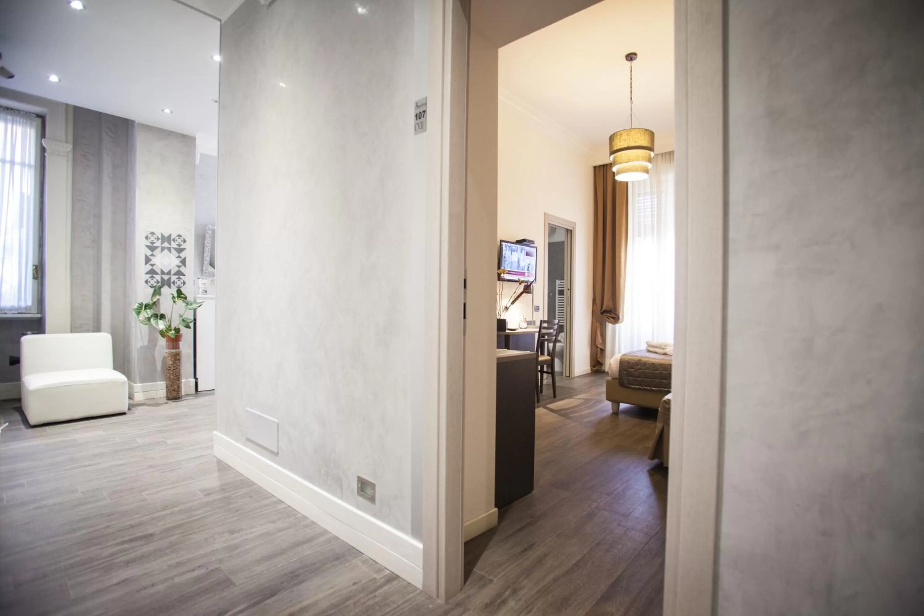 Decorative detail in Aventino Guest House