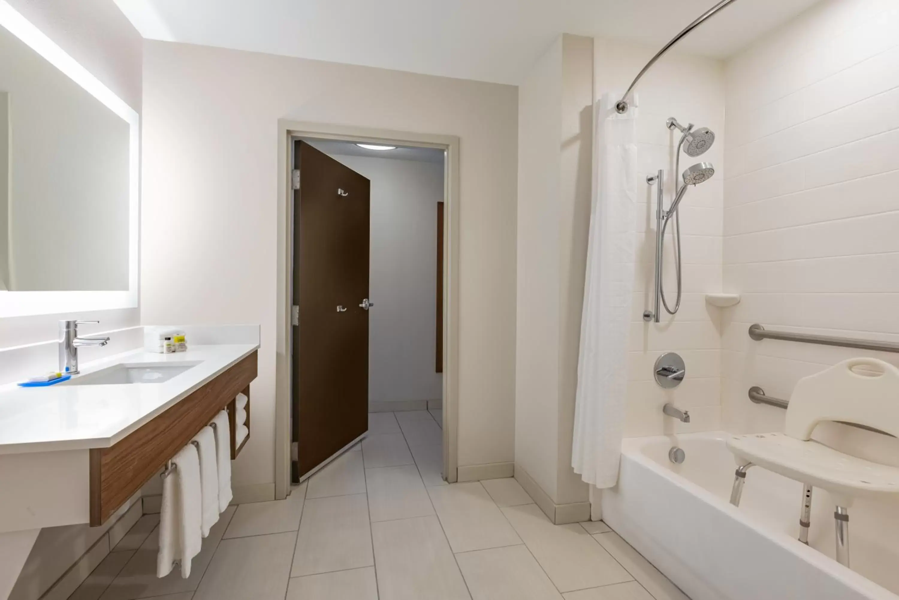 Shower, Bathroom in Holiday Inn Express Hotel & Suites Opelika Auburn, an IHG Hotel