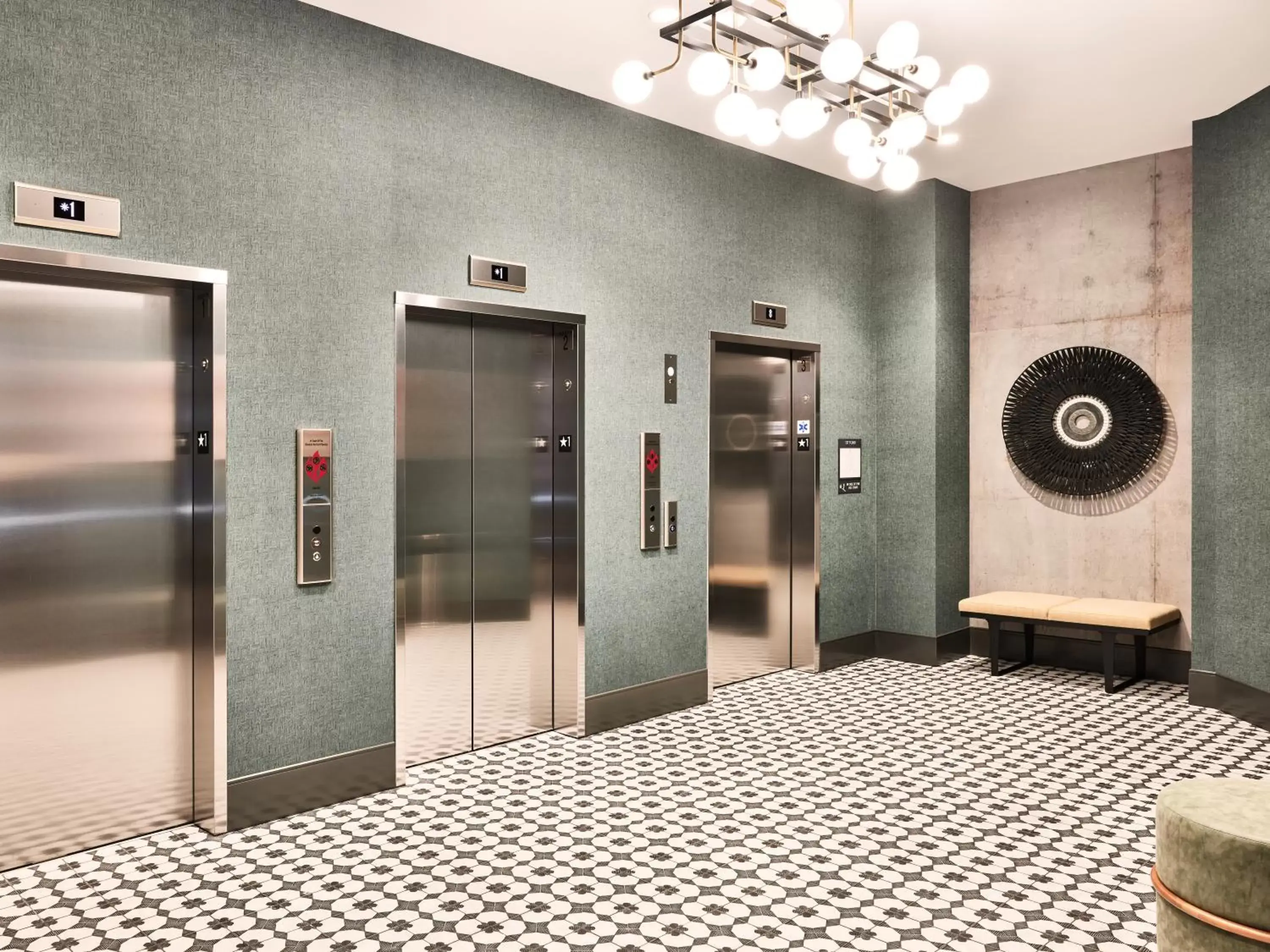 elevator in Hyatt Place Phoenix/Downtown