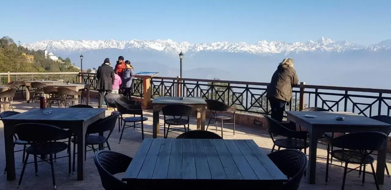 Balcony/Terrace in Hotel Himalayan Villa