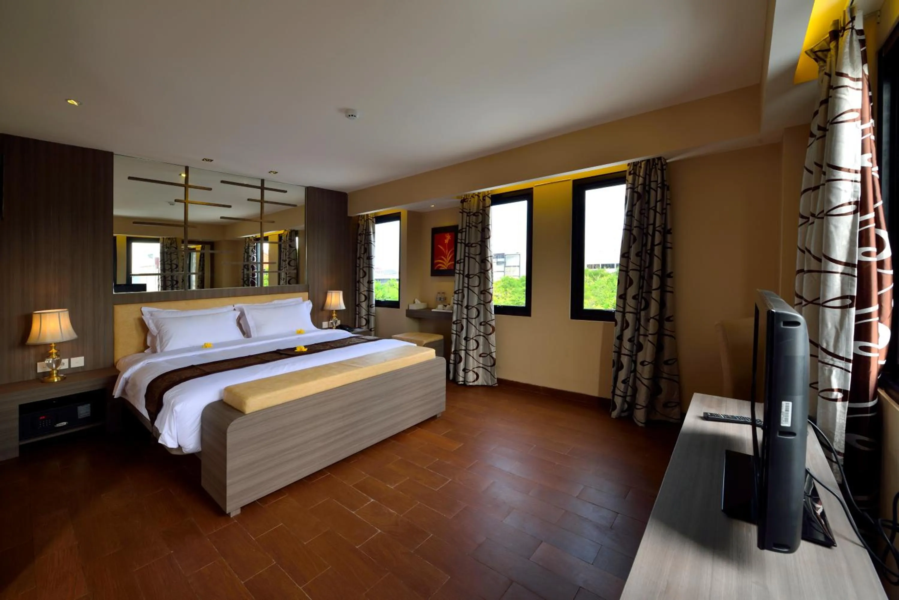 Bedroom, Bed in Serela Kuta by KAGUM Hotels