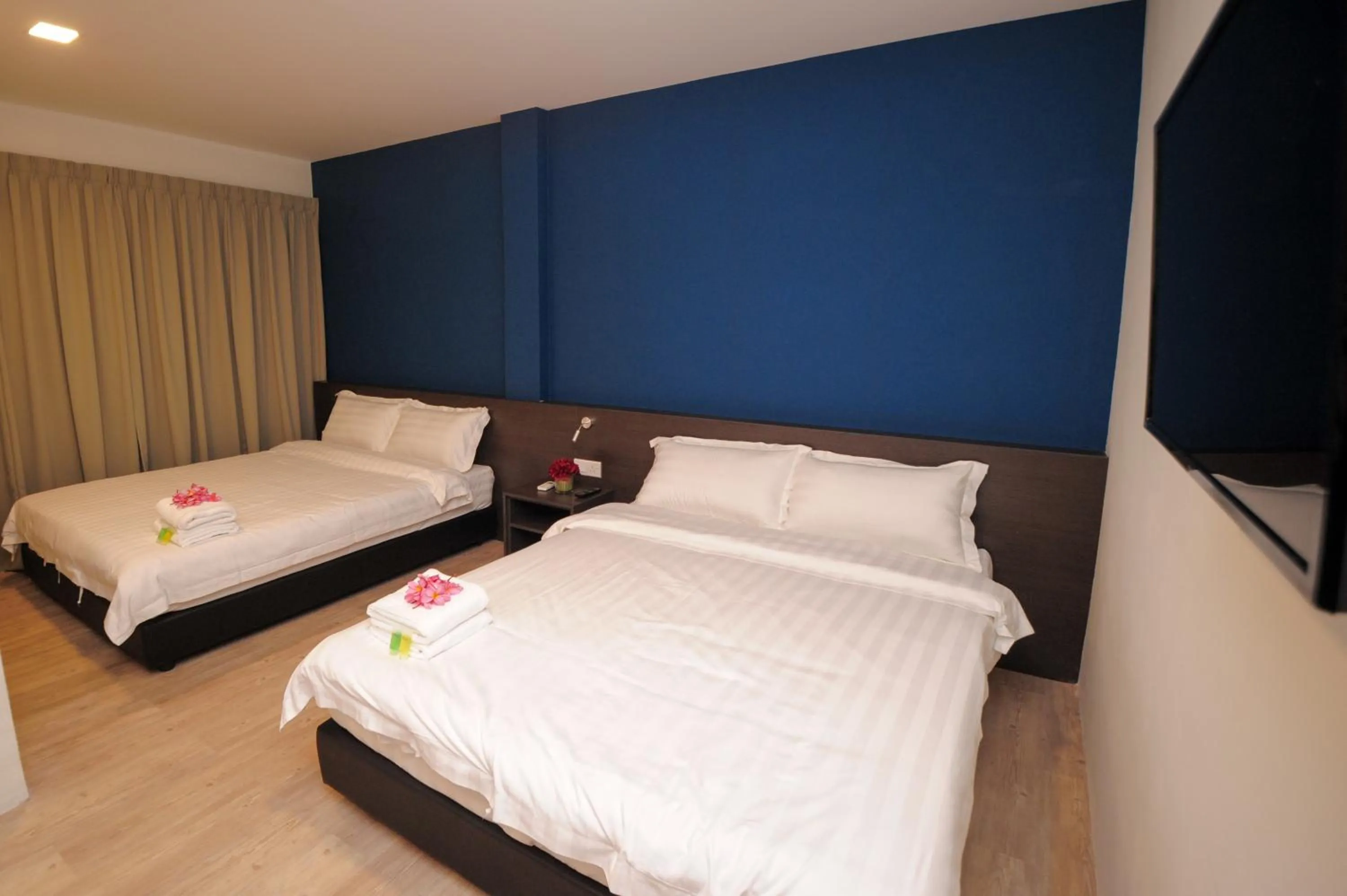 Decorative detail, Bed in Hotel Mezzo