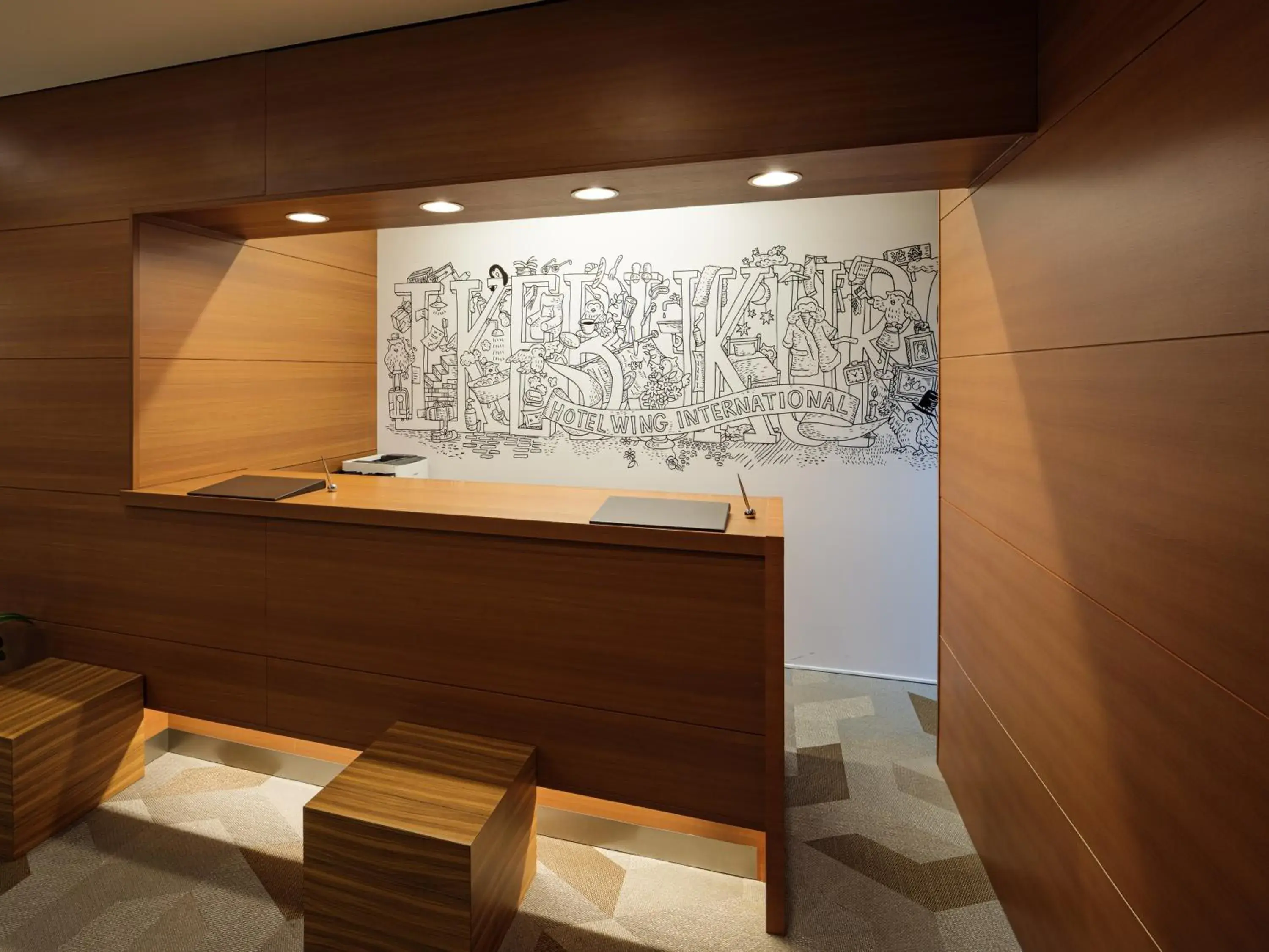 Lobby or reception in Hotel Wing International Ikebukuro