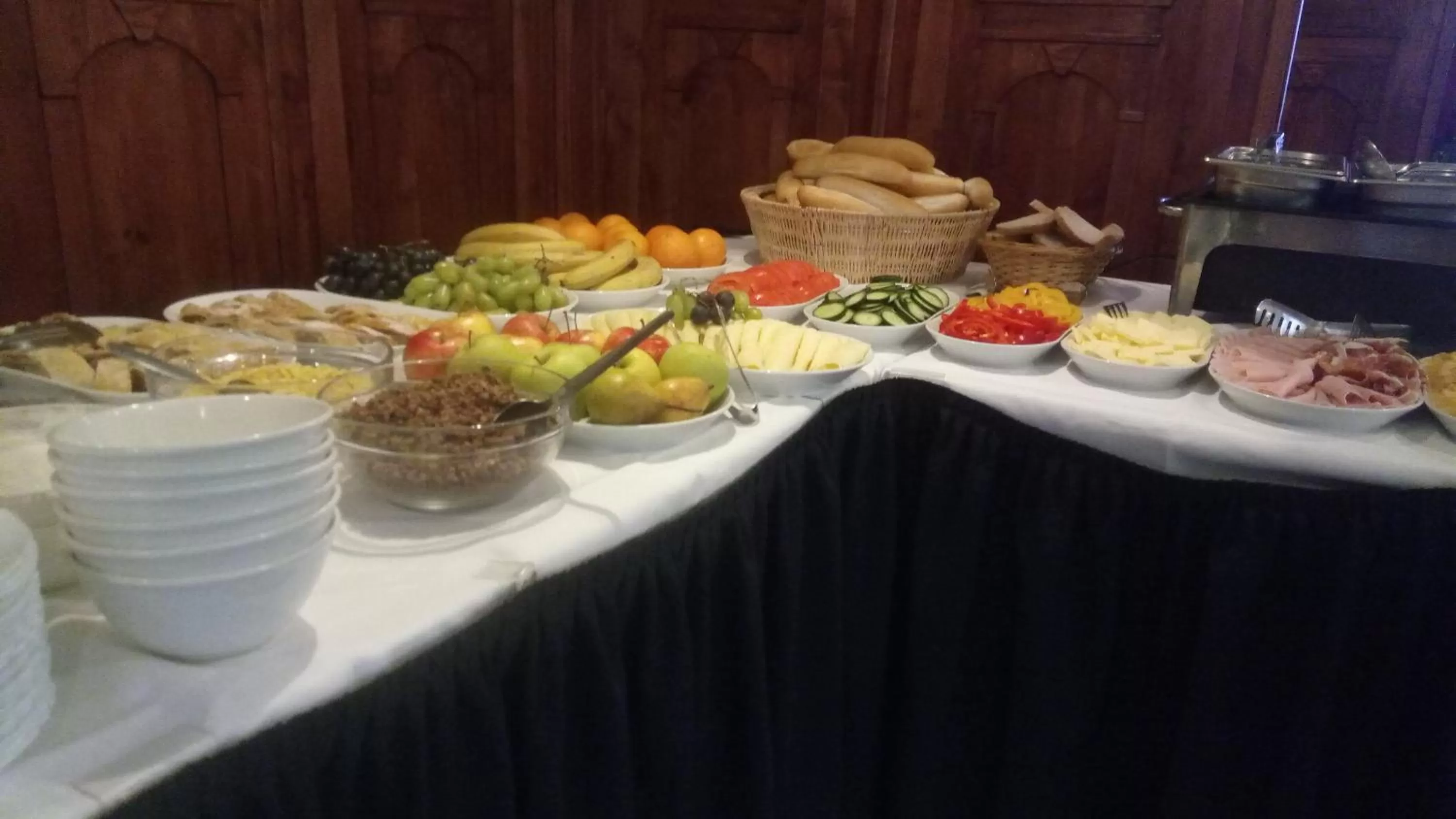 Breakfast in Hotel Bílý Koníček