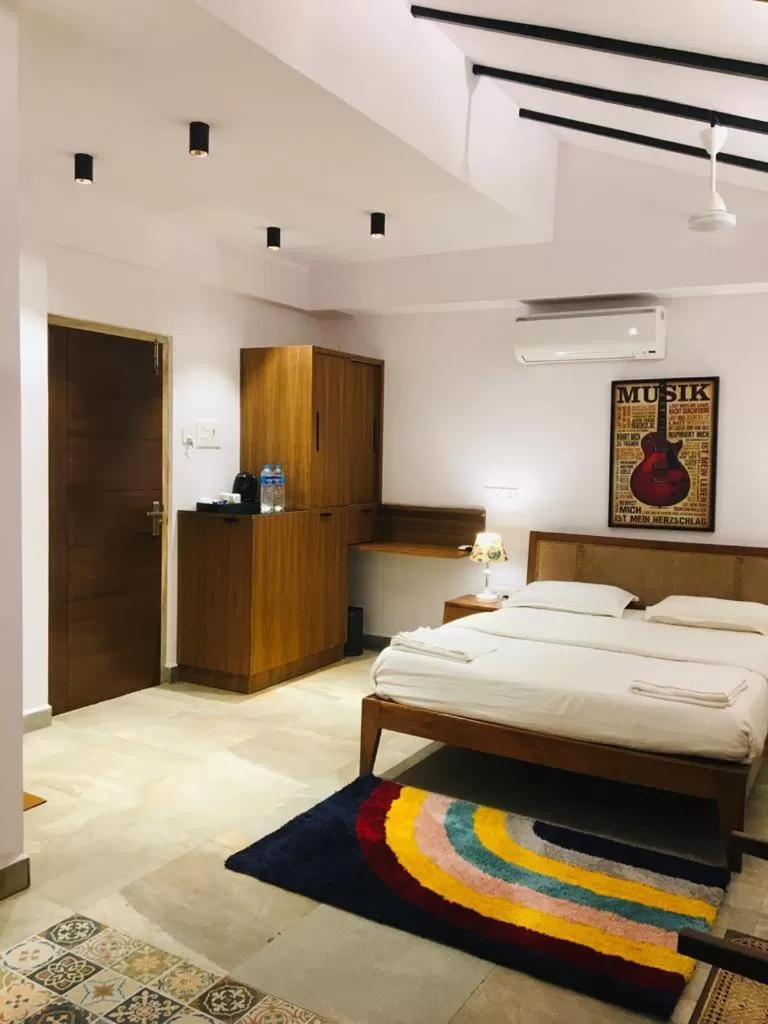 Bed in HALF Hotel, Calangute