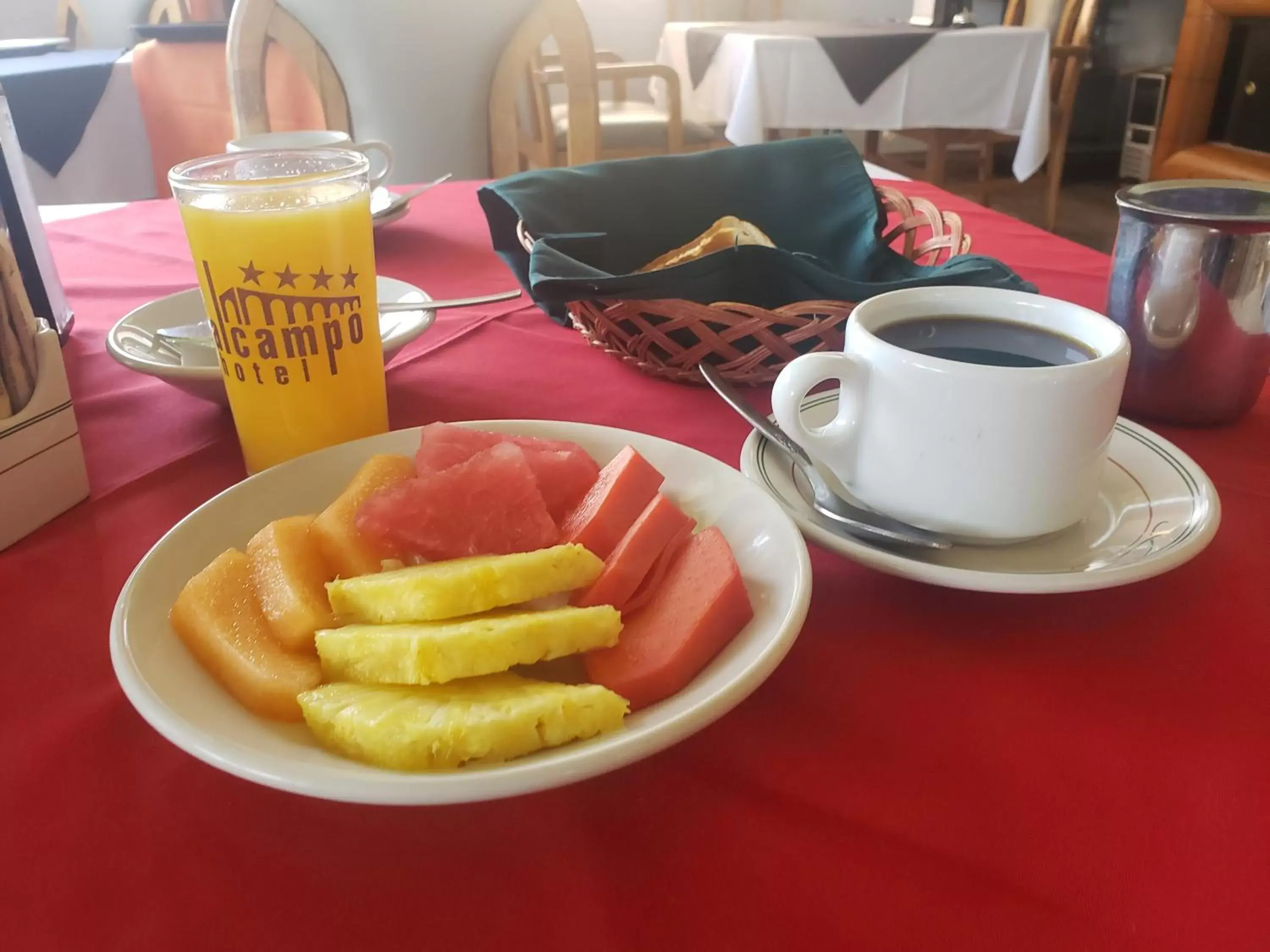 Continental breakfast, Breakfast in Hotel Alcampo