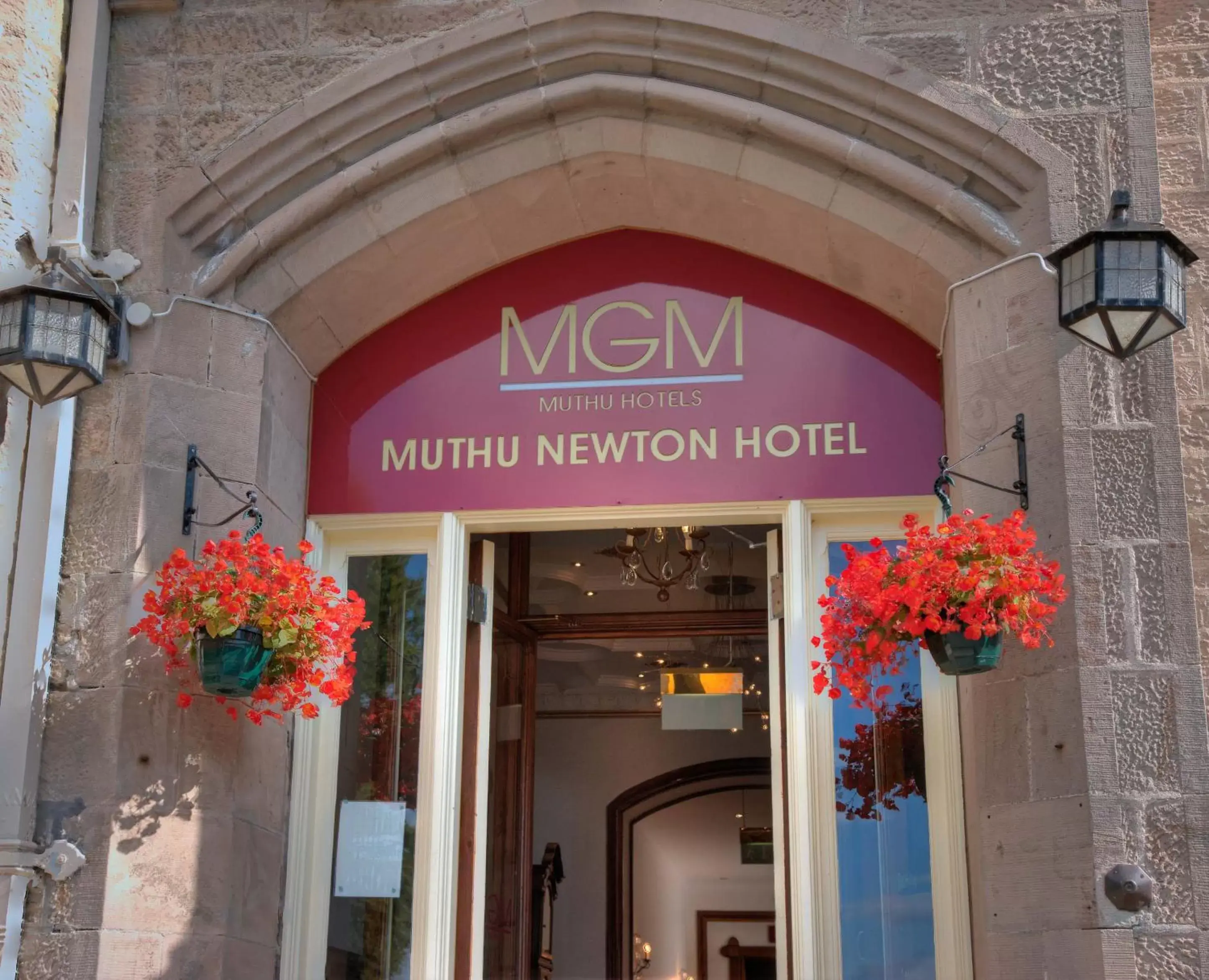 Facade/entrance in Muthu Newton Hotel (Near Inverness Airport)