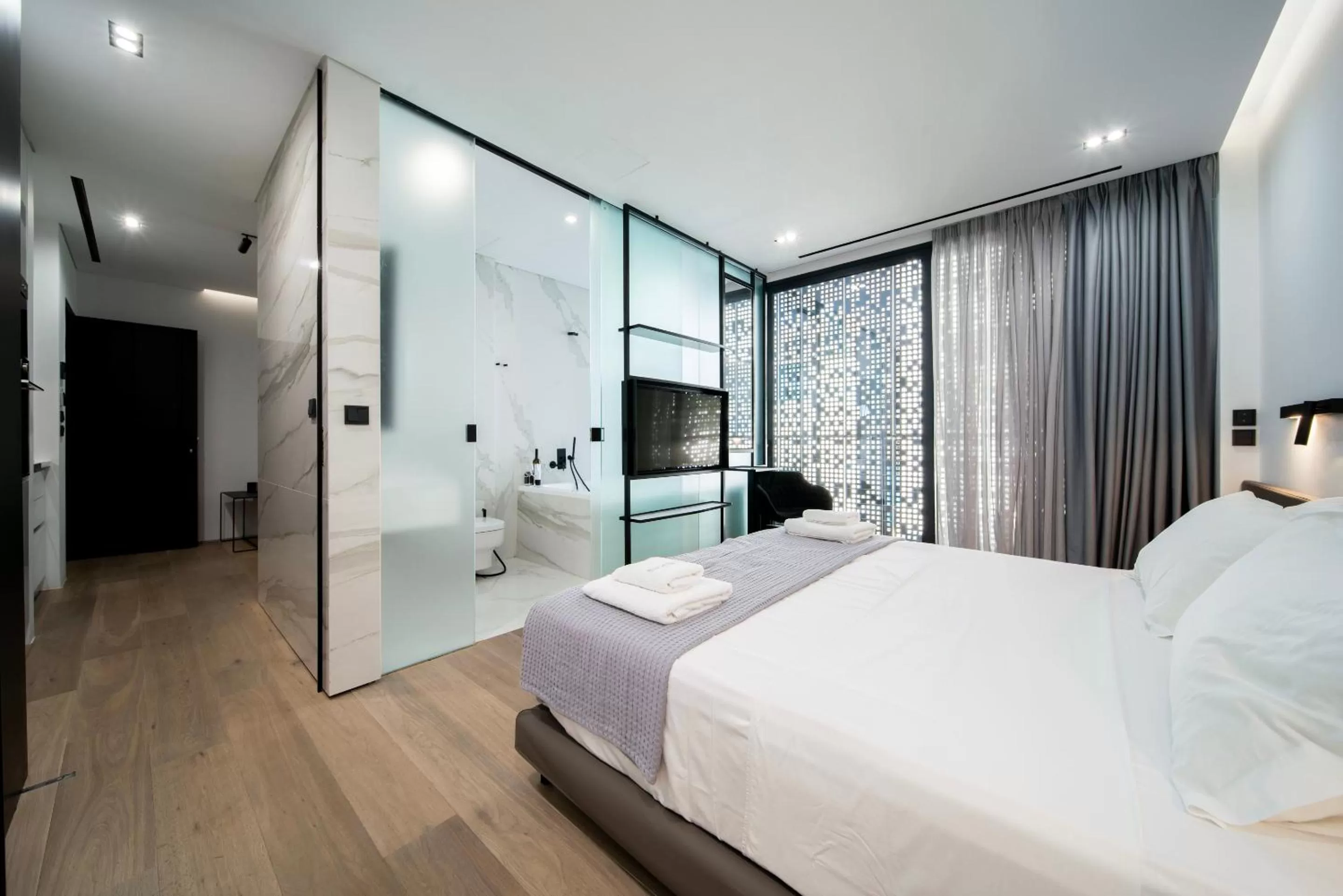 Photo of the whole room, Bed in The Duke Boutique Suites