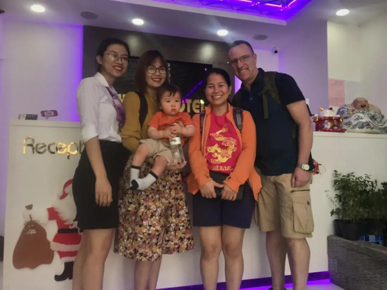 group of guests, Family in Ha Noi Hotel near Tan Son Nhat International Airport