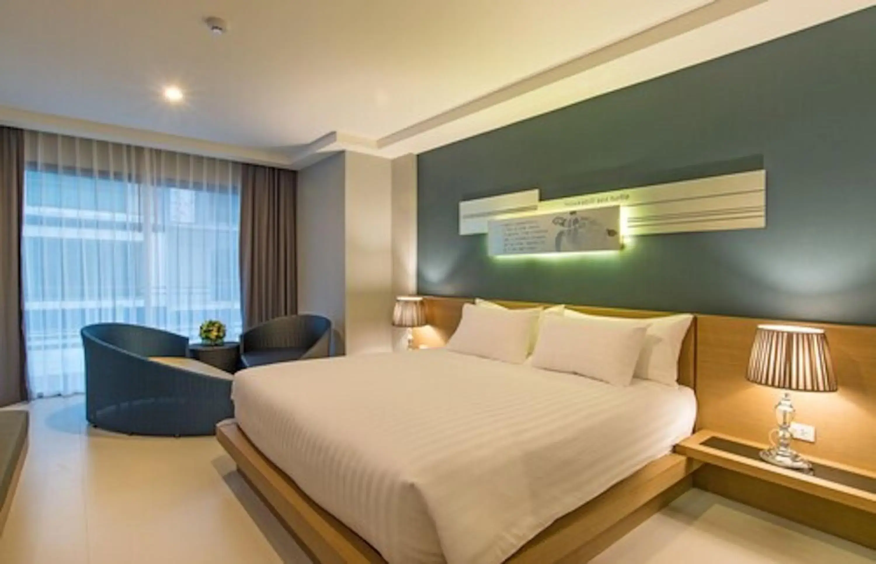 Bed in AVA SEA Resort Ao Nang Beach-SHA Extra Plus