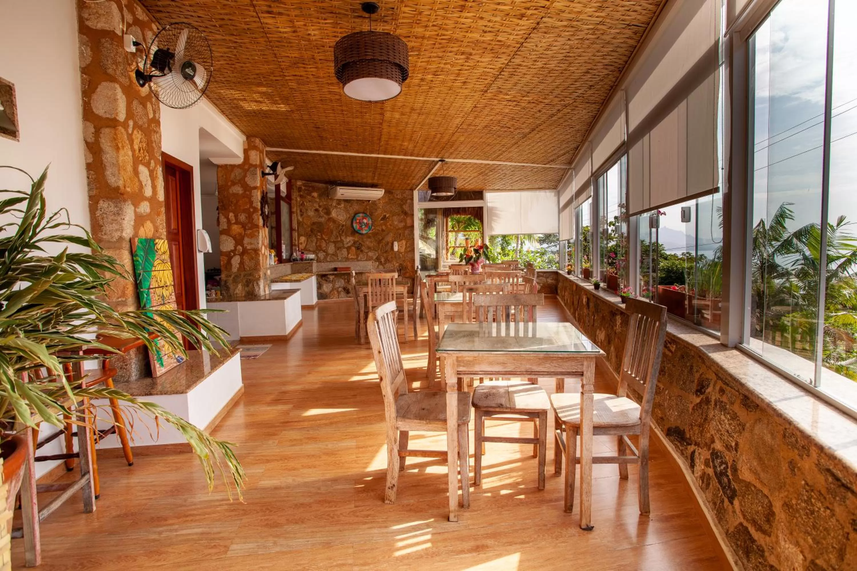 Breakfast in Pousada Recanto de Paraty