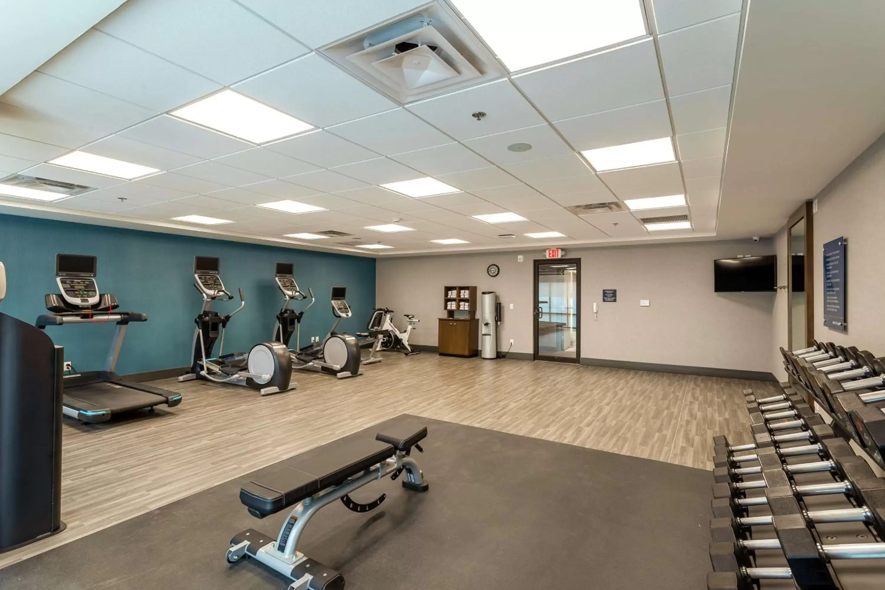 Fitness centre/facilities, Fitness Center/Facilities in Hampton Inn Madison, OH