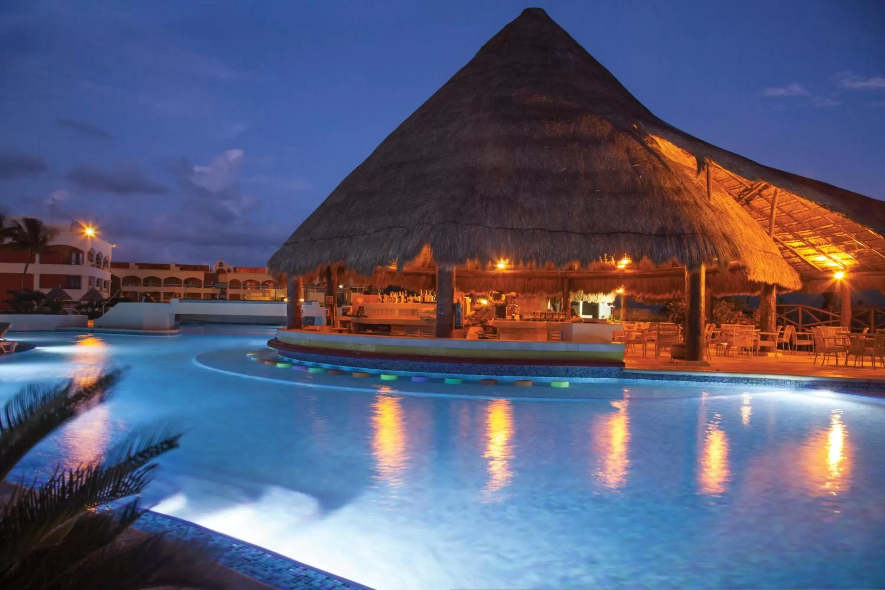 Lounge or bar, Swimming Pool in Hard Rock Hotel Riviera Maya- Heaven Section (Adults Only) All Inclusive