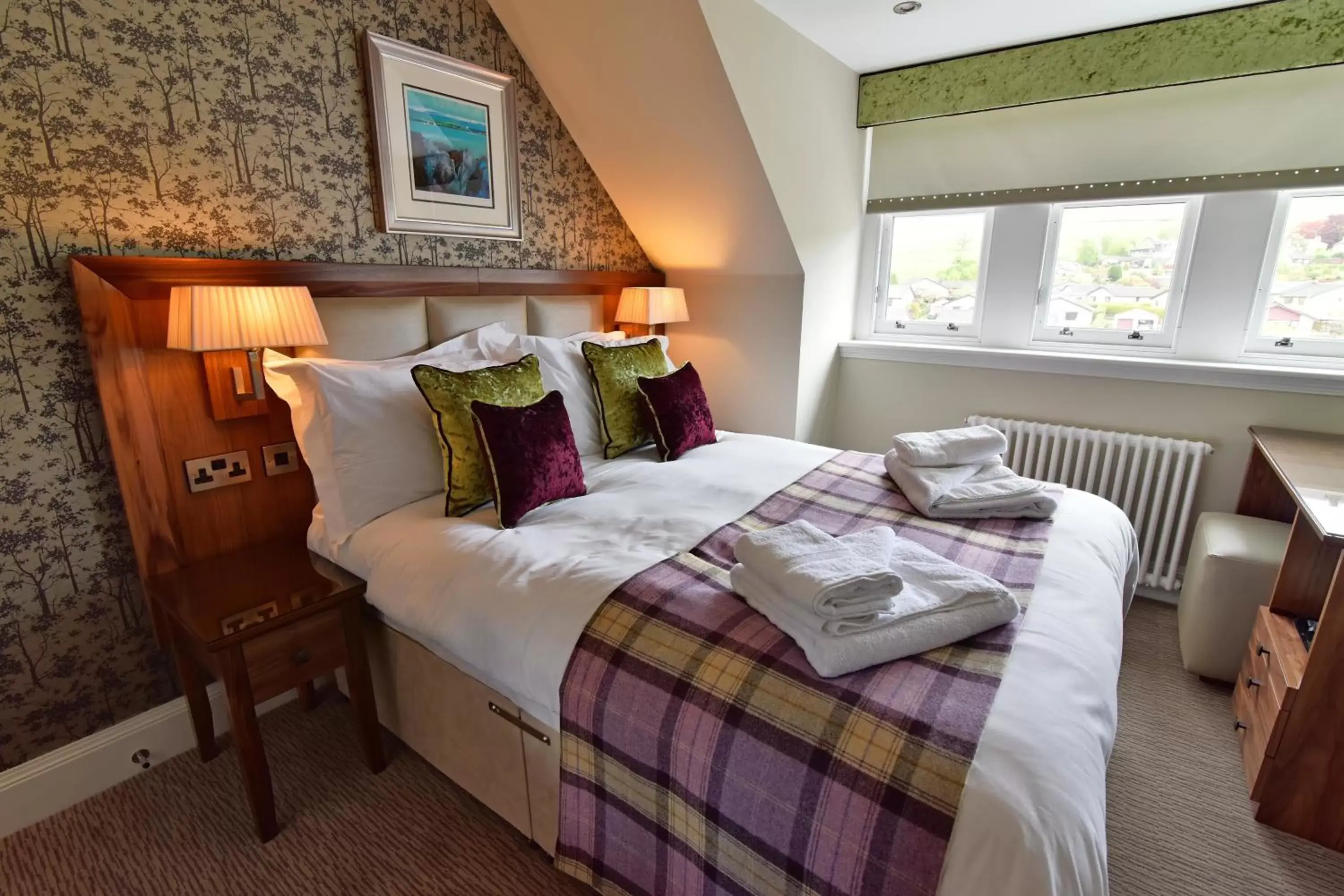 Photo of the whole room, Bed in The Townhouse Aberfeldy