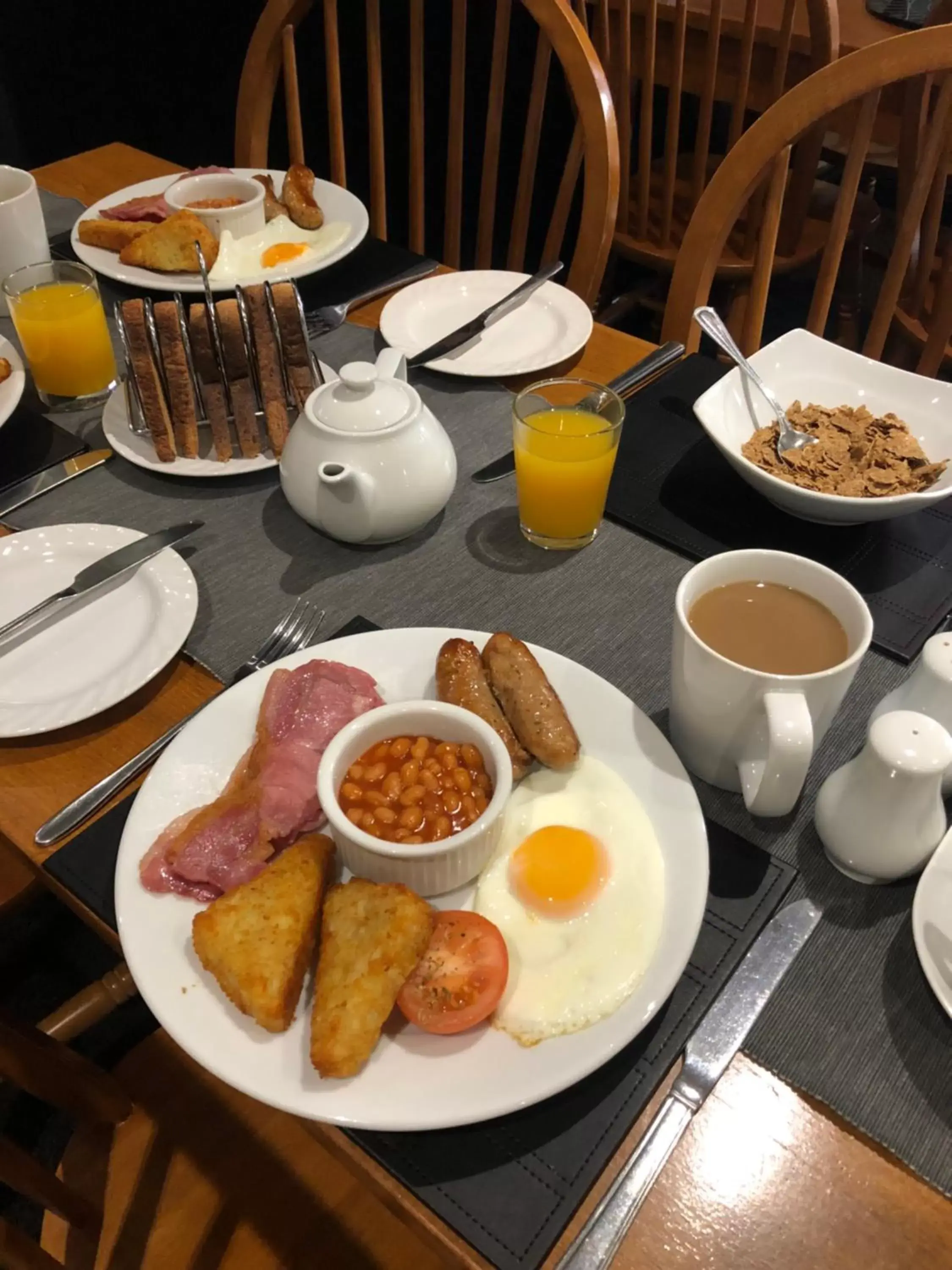English/Irish breakfast in Chelsea Hotel