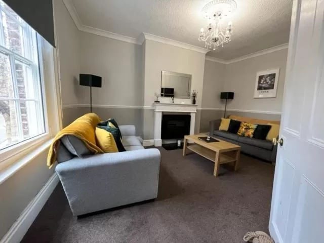 Living room in Goodramgate Apartments
