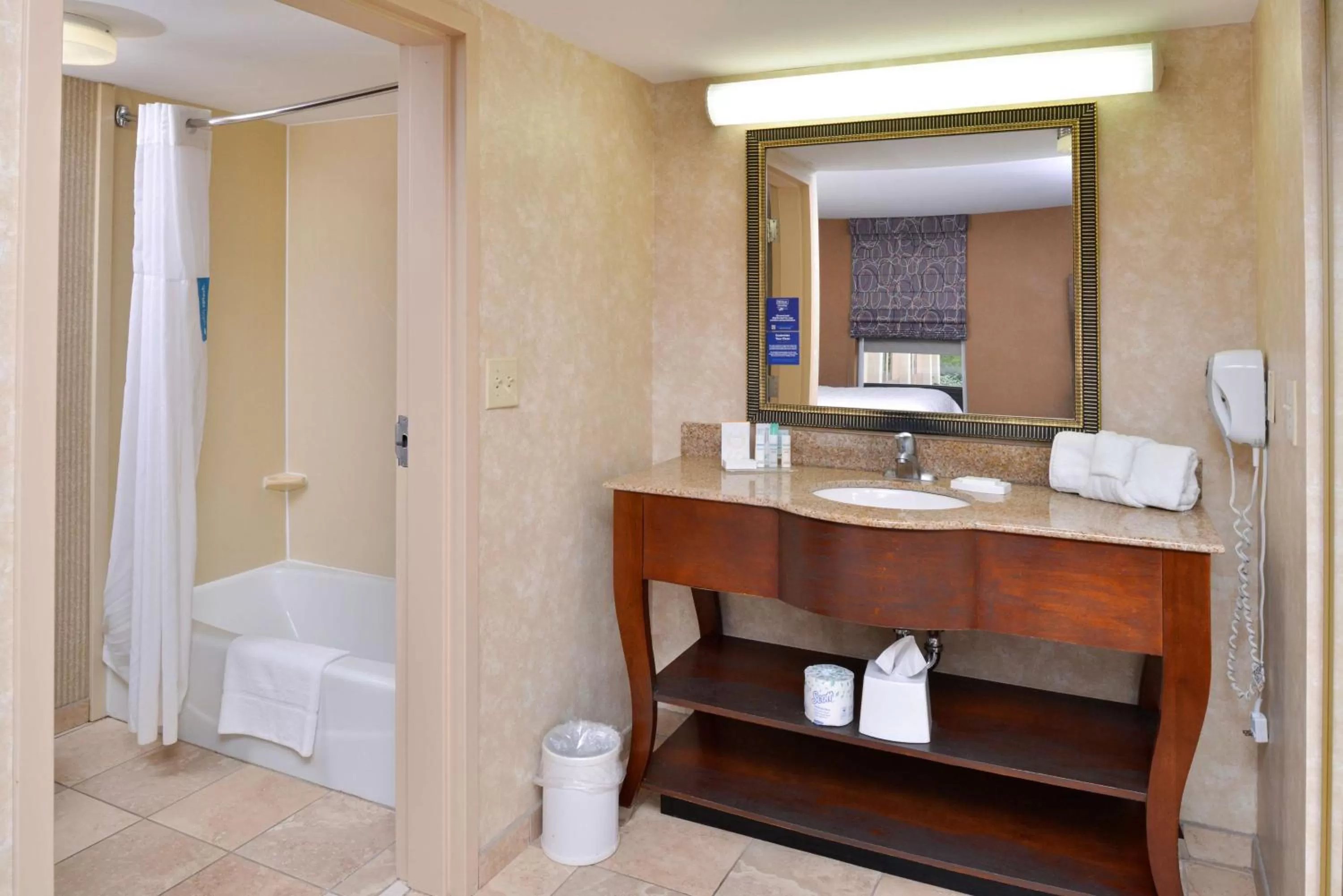 Bathroom in Hampton Inn Wytheville
